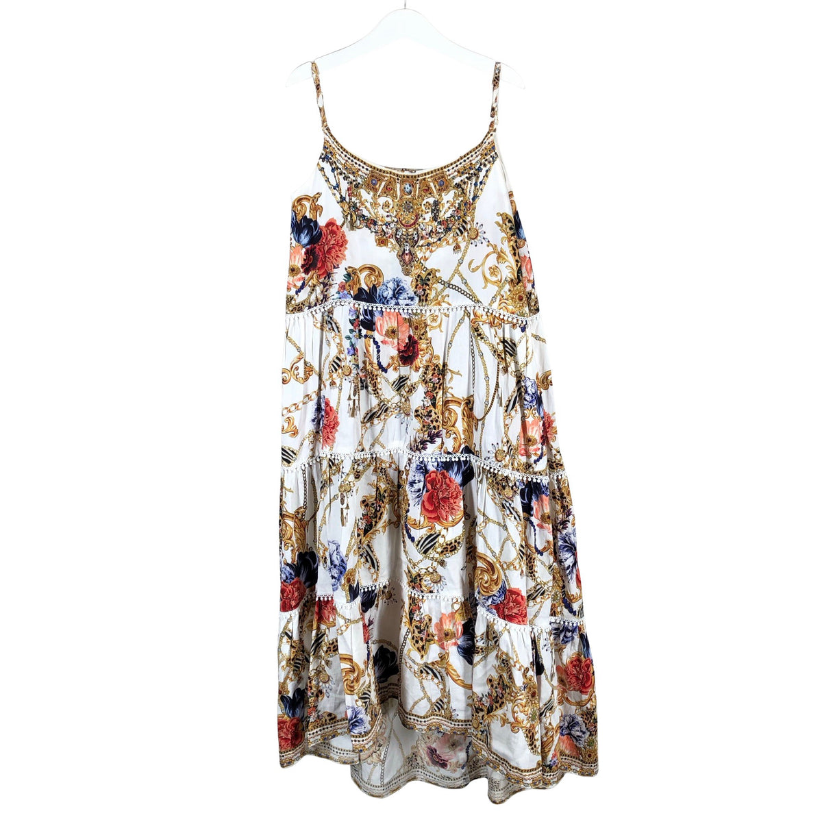 Unisex Camilla - Maxi dress, size 146 - 152 - Natural white (1)