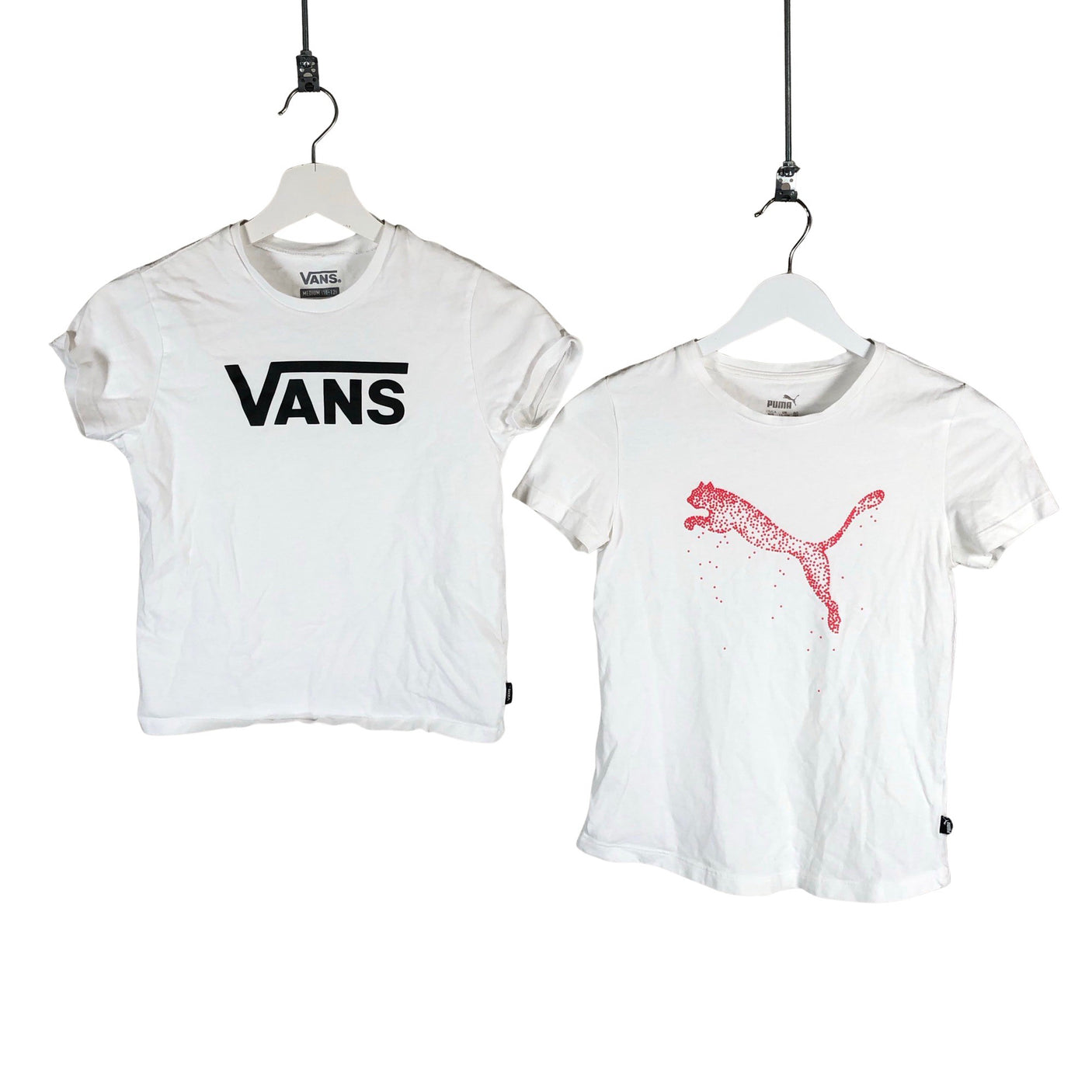 Unisex Puma - T-shirt, size 146 - 152 - White (1)