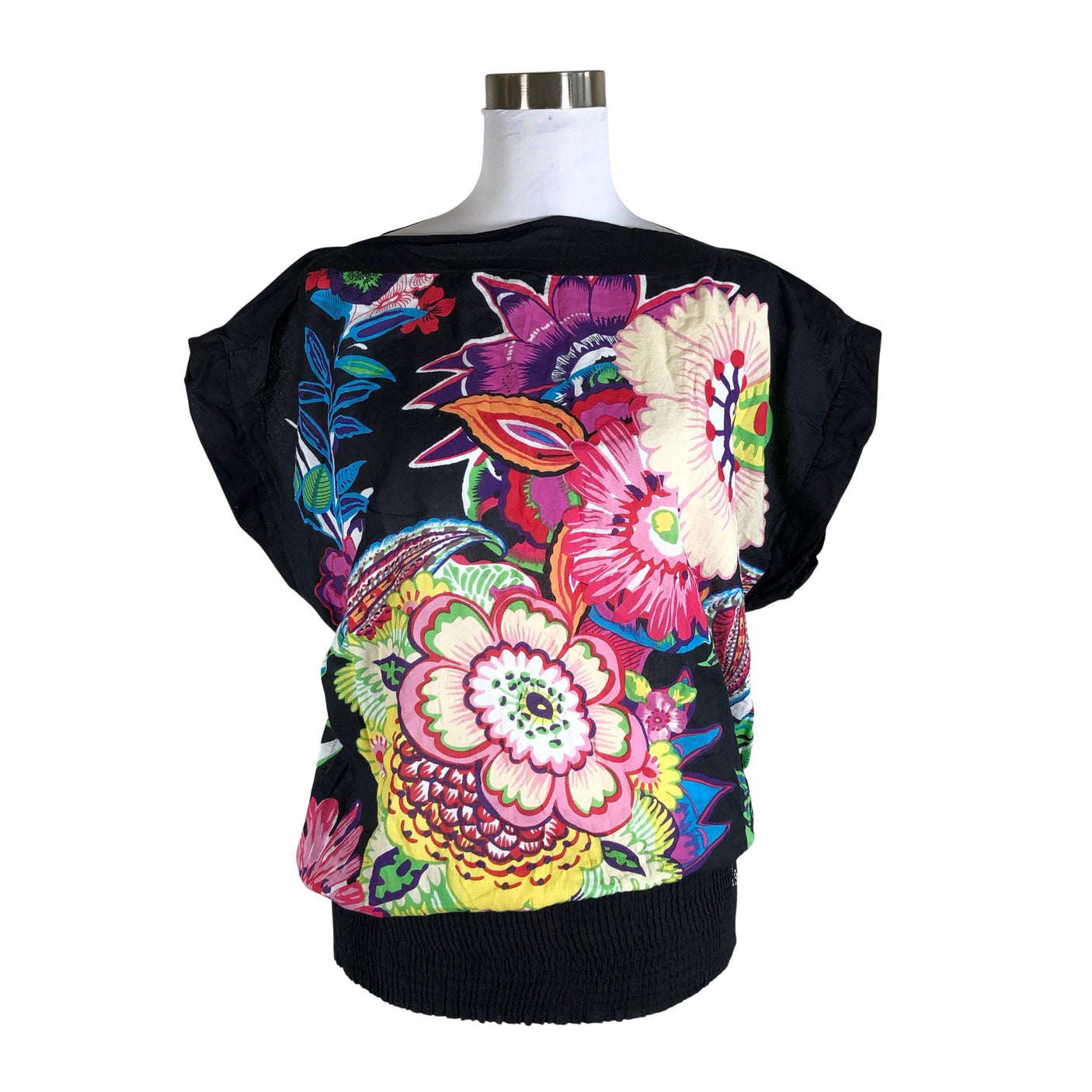 Unisex Desigual - Short-sleeved blouse, size 40 - Black (1)