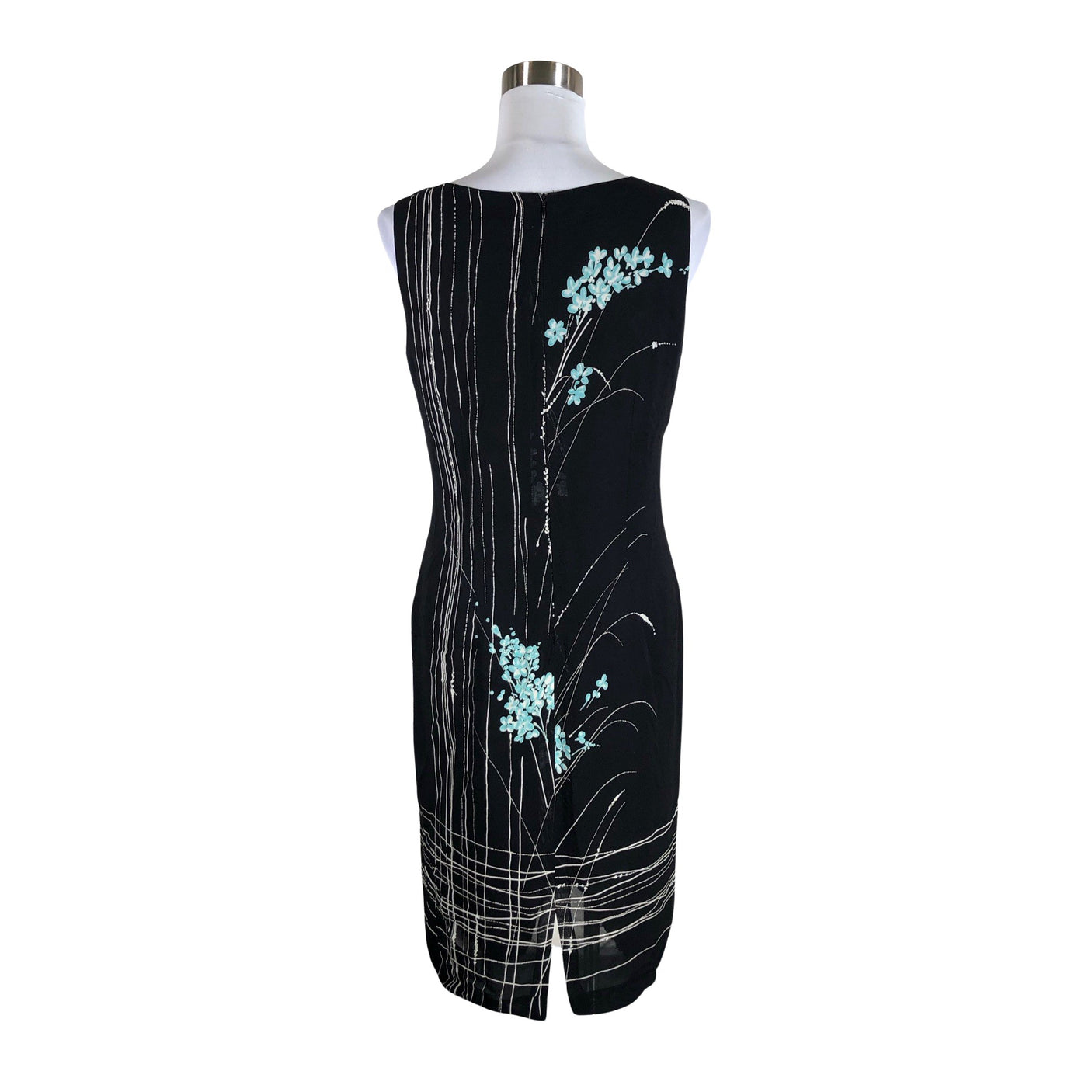 Unisex Shenina - Schiffon dress, size 36 - Black (2)