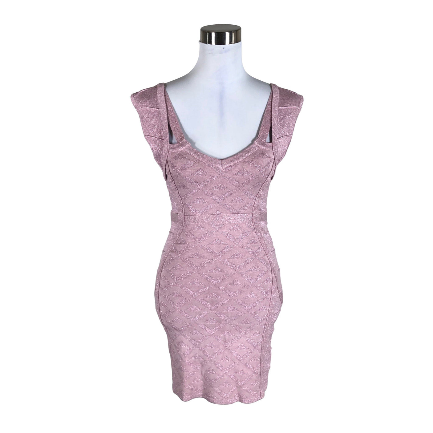 Unisex Bebe - Knit dress, size 36 - Light pink (1)