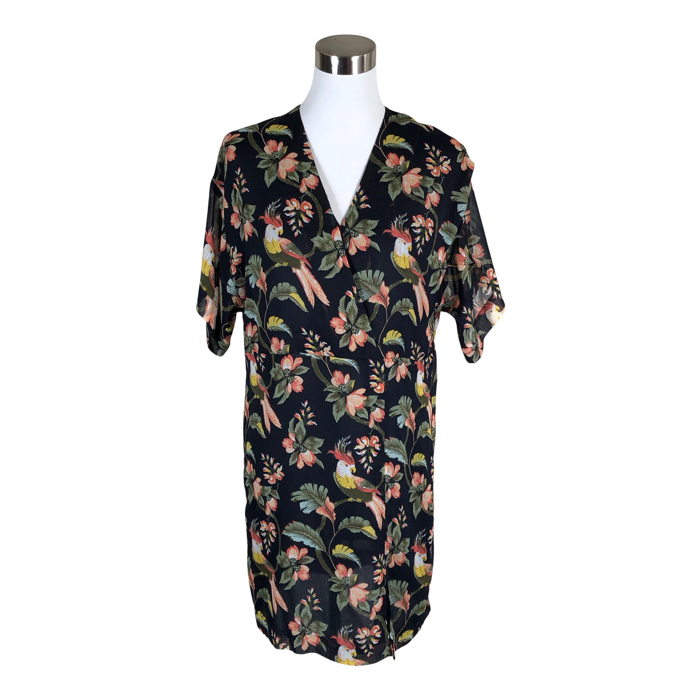 Unisex Pepe Jeans - Schiffon dress, size 36 - Blue (1)