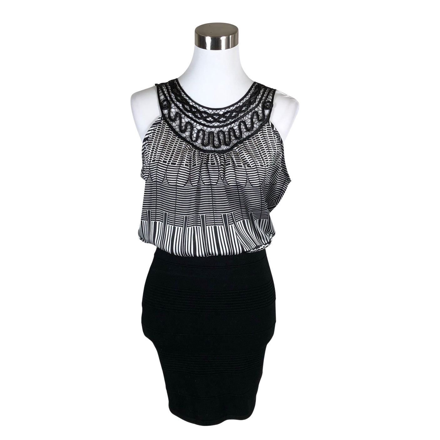 Unisex Bebe - Sheath dress, size 36 - Black (1)
