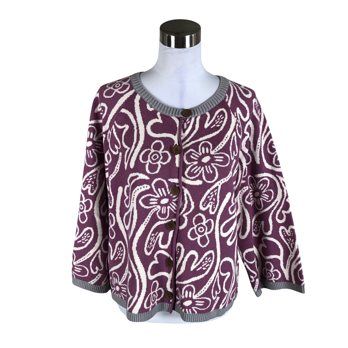 Unisex Gudrun Sjöden - Cardigan, size 38 - Violet (1)
