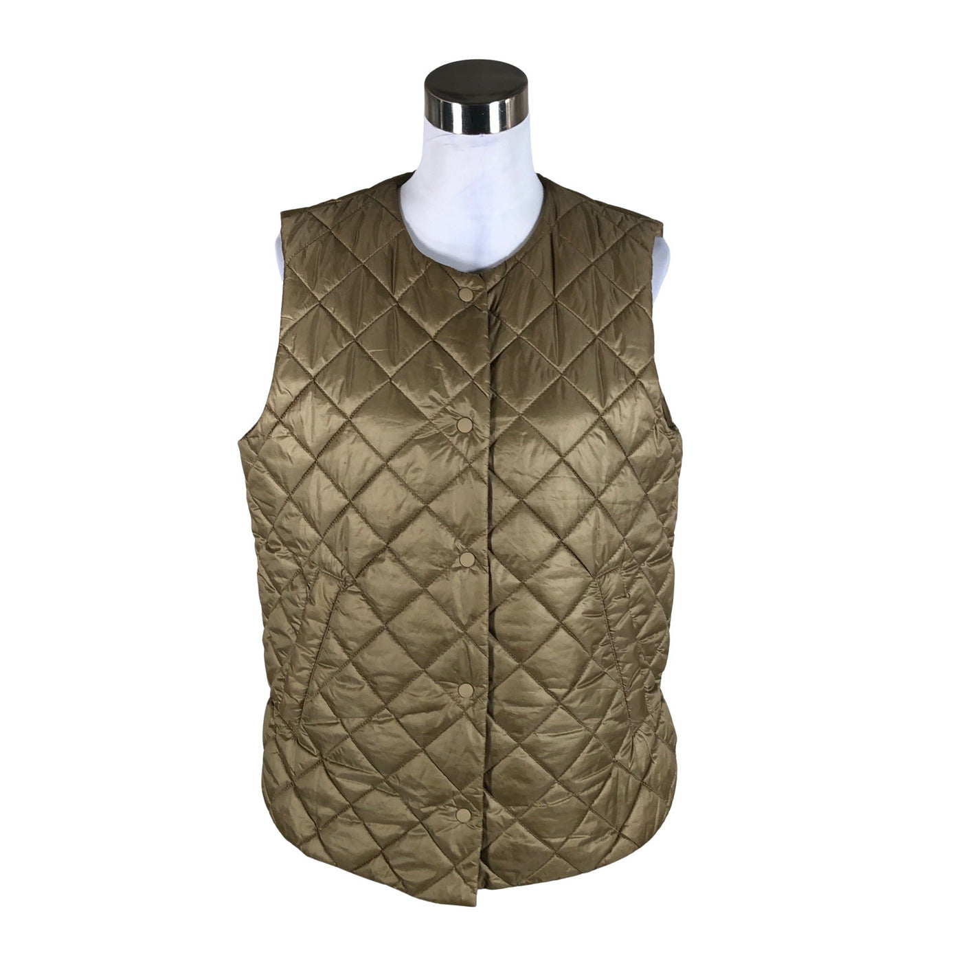 Unisex Lindex - Winter vest, size 38 - Brown (1)
