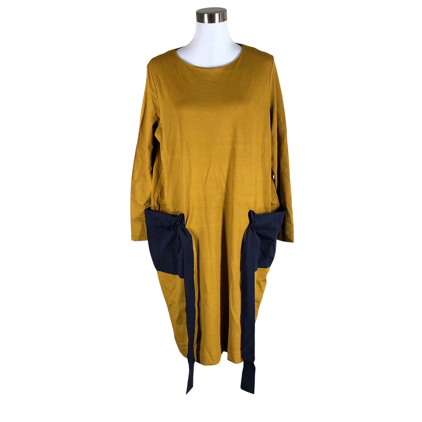 Unisex COS - Tricot dress, size 40 - Brown (2)