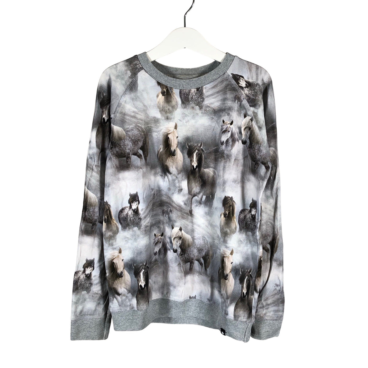 Unisex Molo Kids - Tricot shirt, size 134 - 140 - Gray (1)