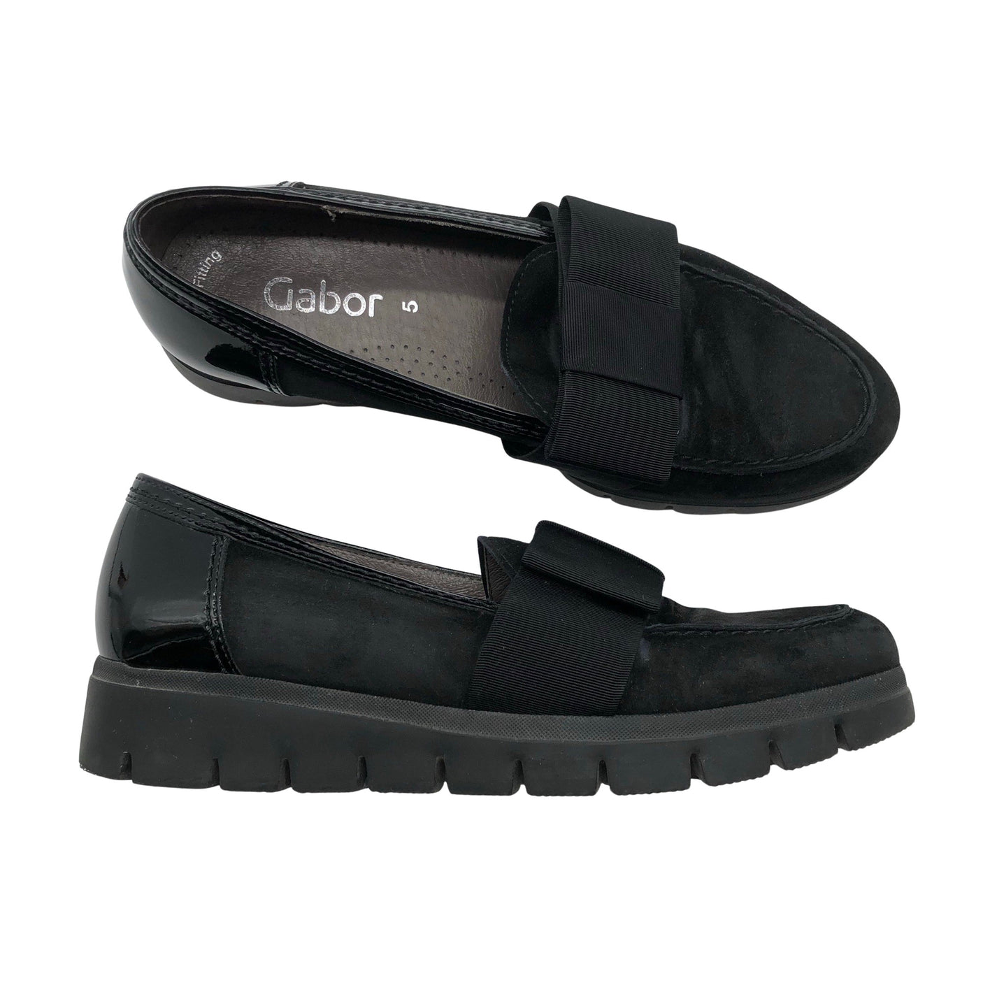 Unisex Gabor - Loafers, size 38 - Black (1)