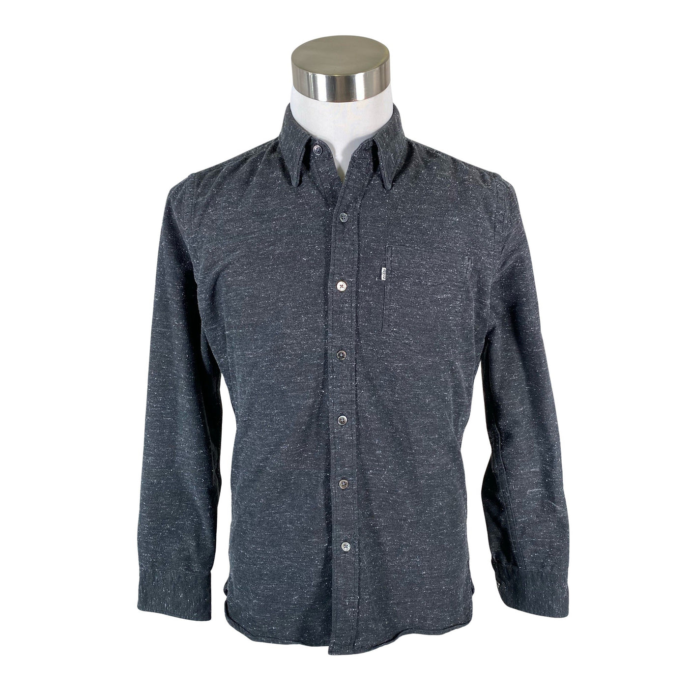 Unisex Levi's - Collared shirt, size M - Gray (1)