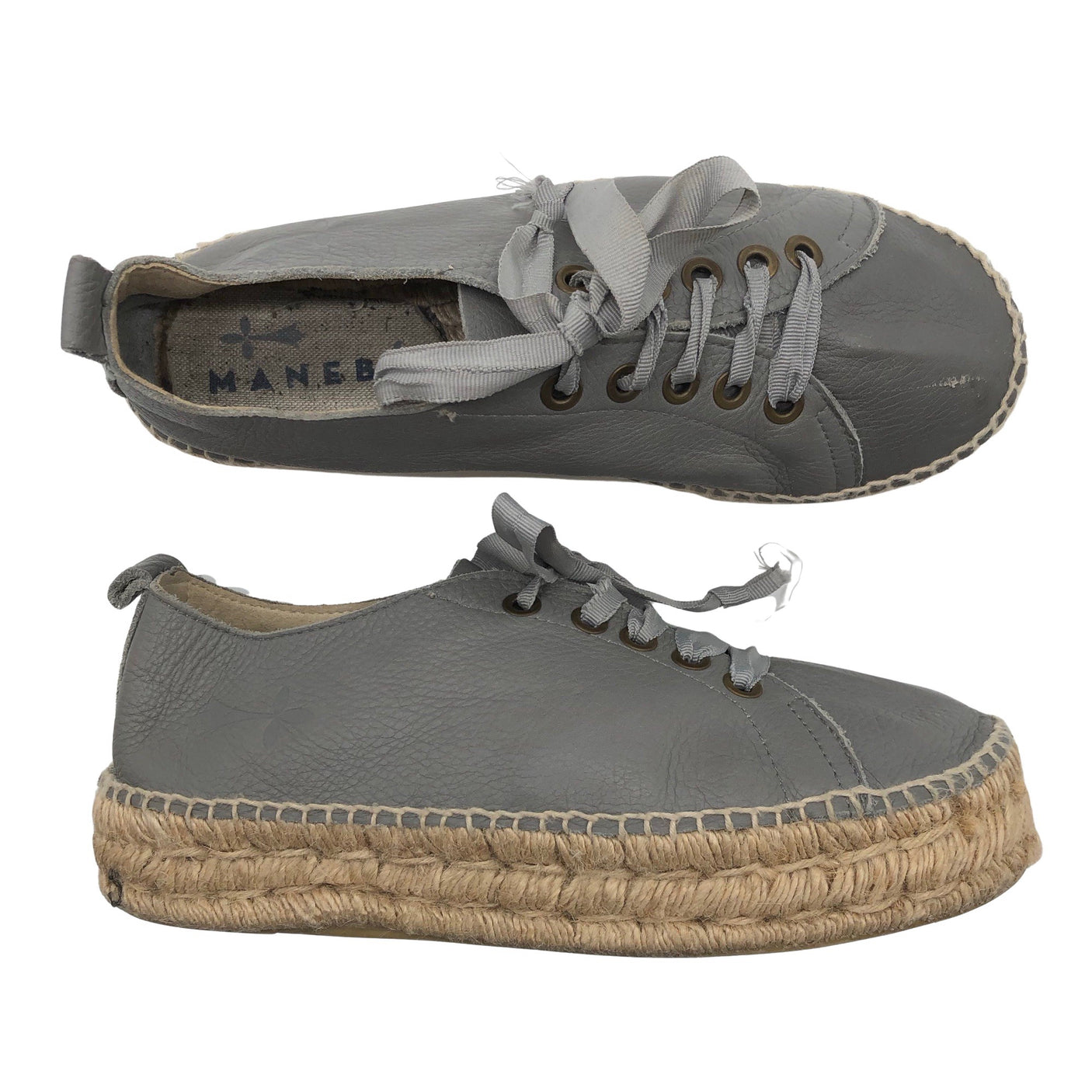 Unisex Manebi - Casual sneakers, size 38 - Gray (1)