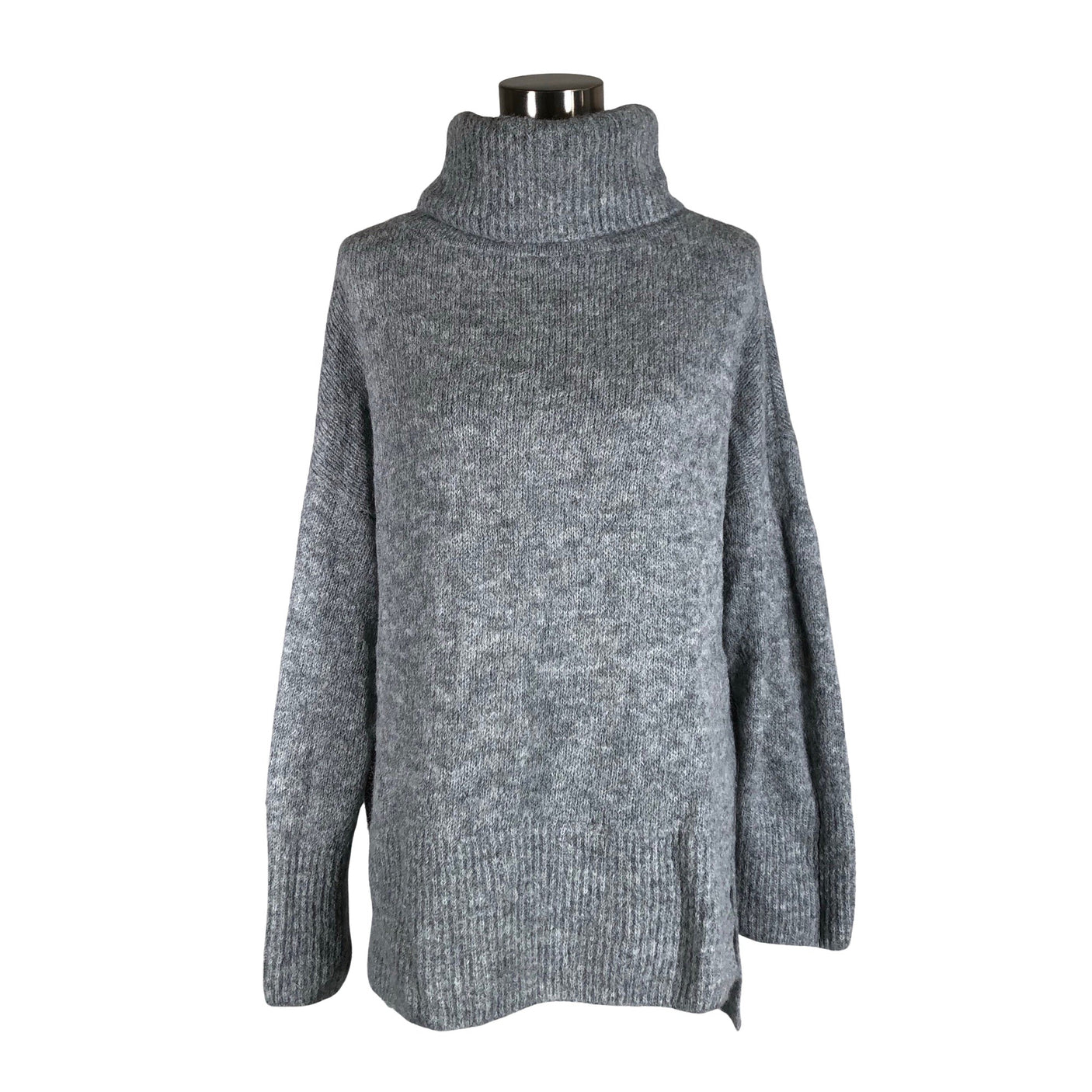 Unisex Alpaka - Sweater, size 40 - Gray (1)