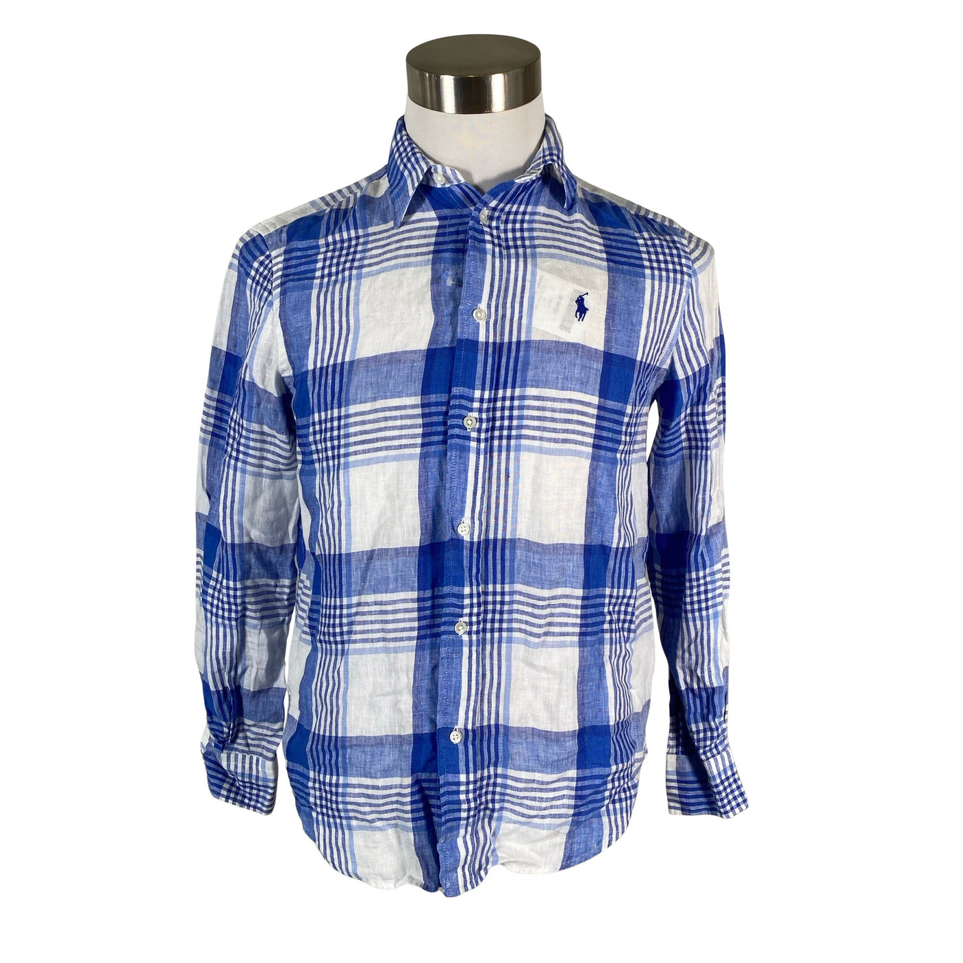 Unisex Polo Ralph Lauren - Collared shirt, size S - Blue (1)