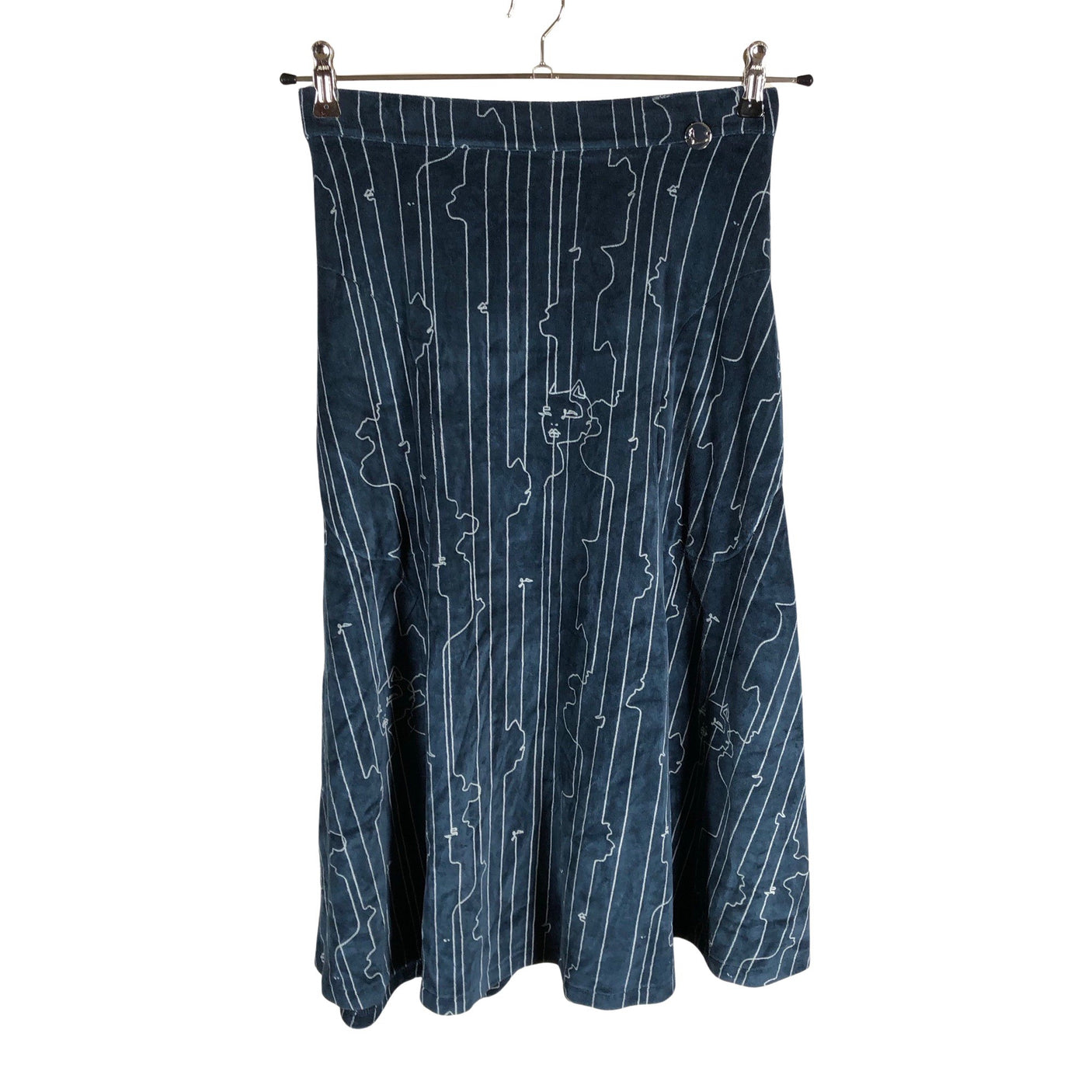 Unisex Kriss Soonik - Tricot skirt, size 36 - Blue (1)
