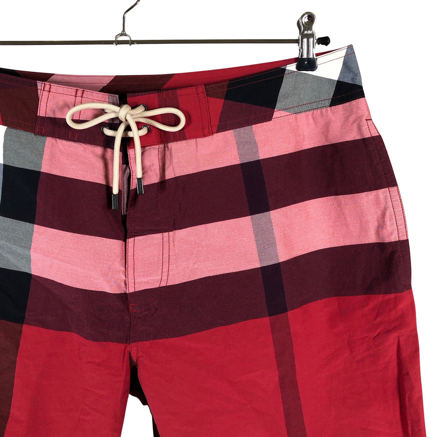 Unisex Burberry Brit - Swim trunks, size XL - Red (3)