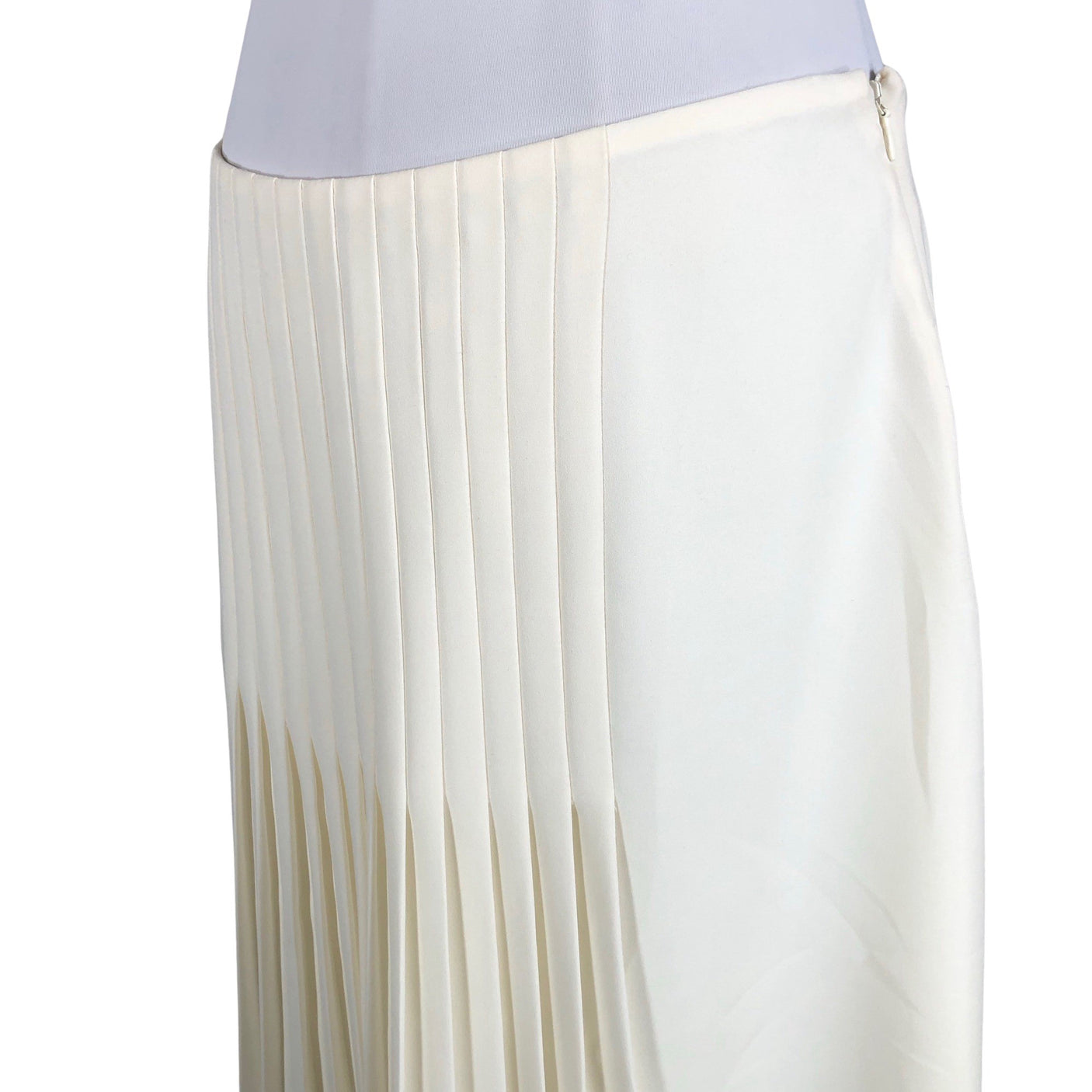 Unisex Lauren Ralph Lauren - Pleated skirt, size 40 - Natural white (3)