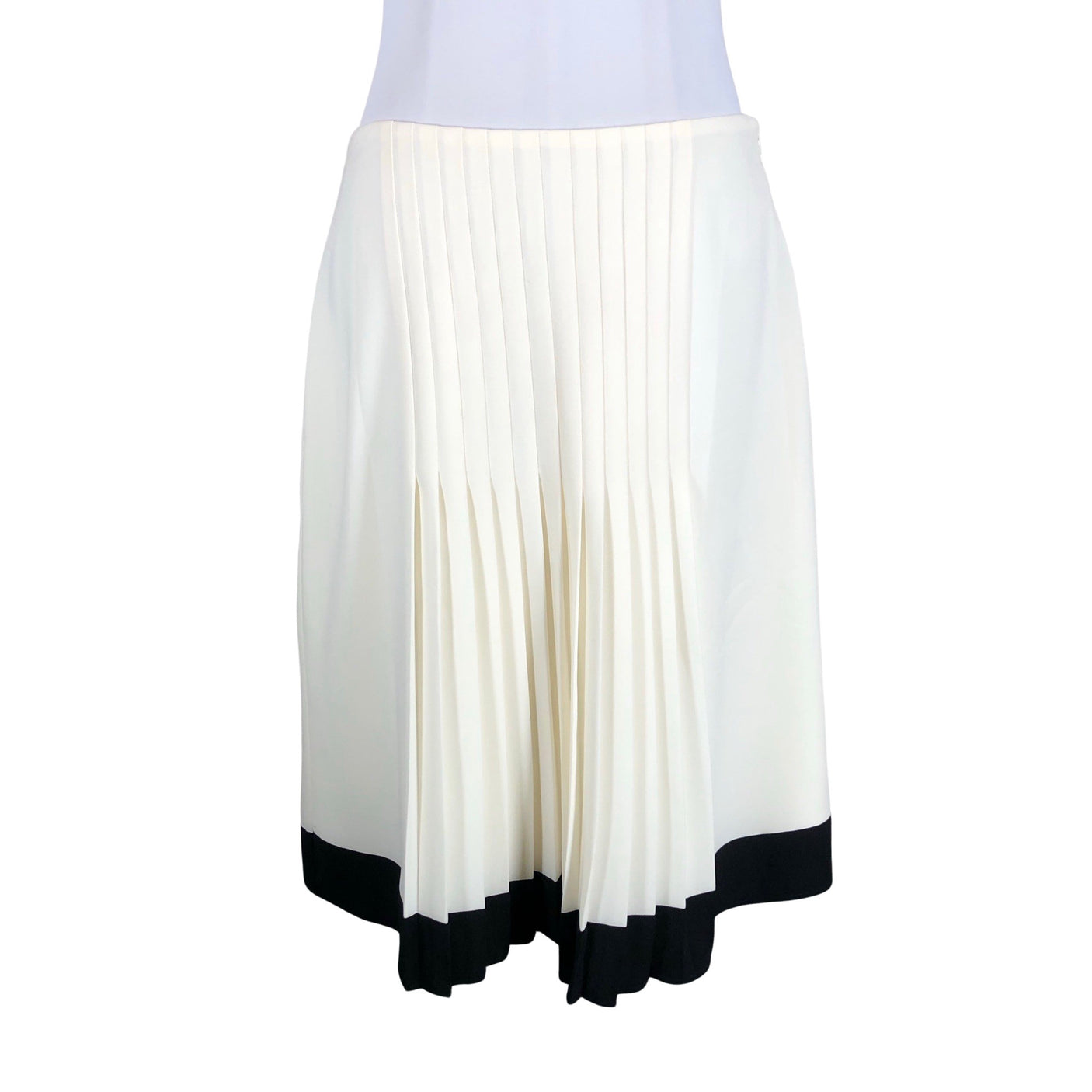Unisex Lauren Ralph Lauren - Pleated skirt, size 40 - Natural white (1)
