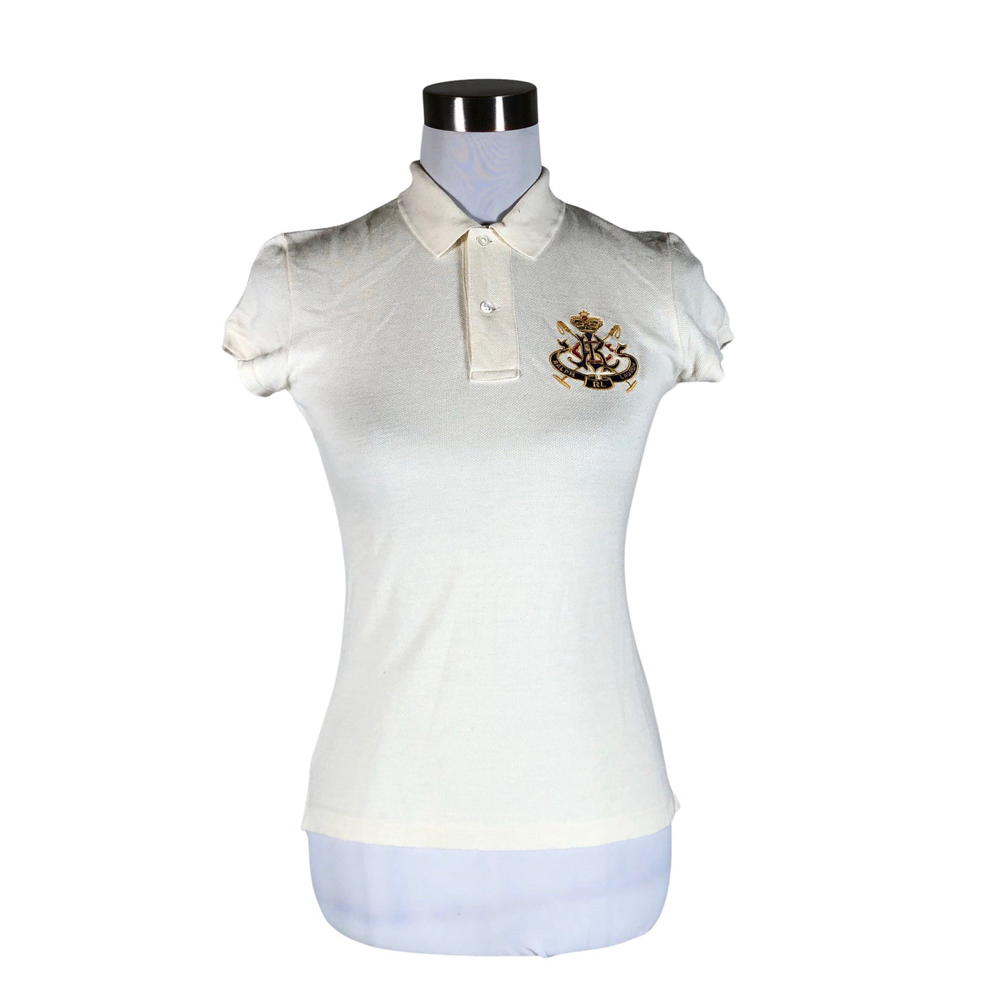 Unisex Ralph Lauren - Polo shirt, size 34 - Natural white (1)