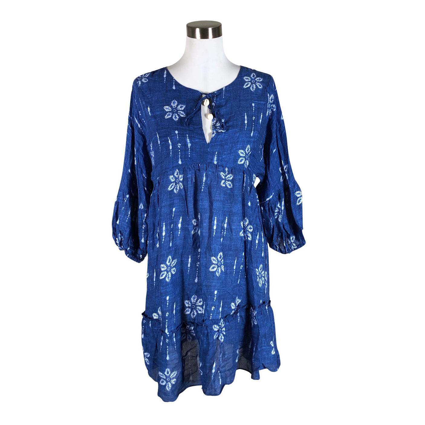 Unisex Women'secret - Schiffon dress, size 38 - Blue (1)