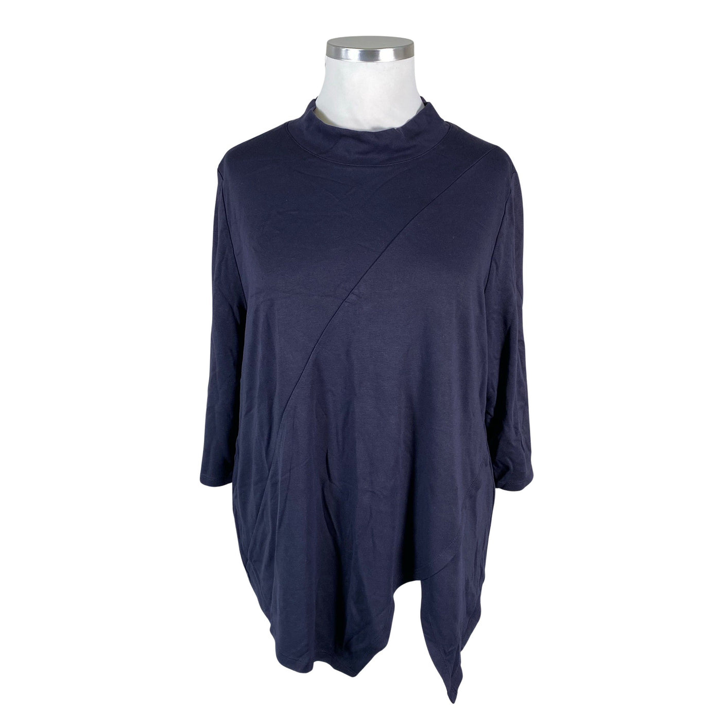 Unisex Ulla Popken - Tricot shirt, size 46 - Blue (1)