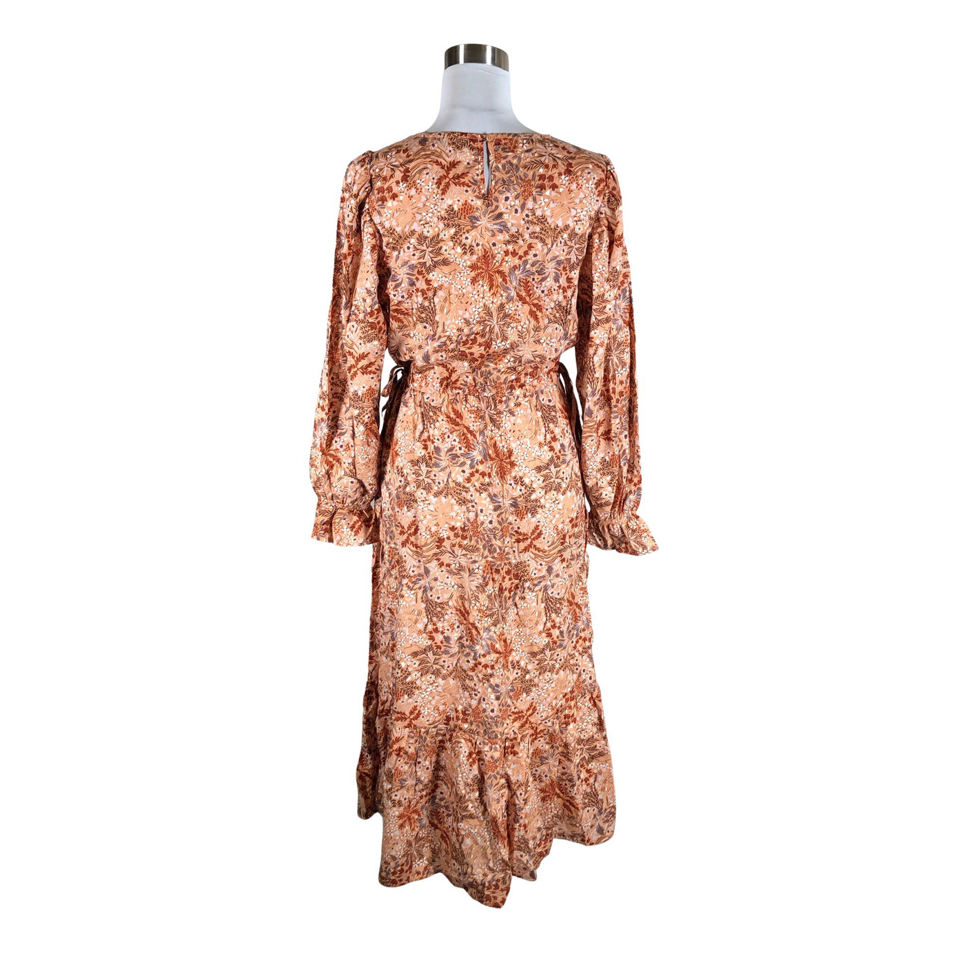 Unisex Nanso - Schiffon dress, size 38 - Brown (2)