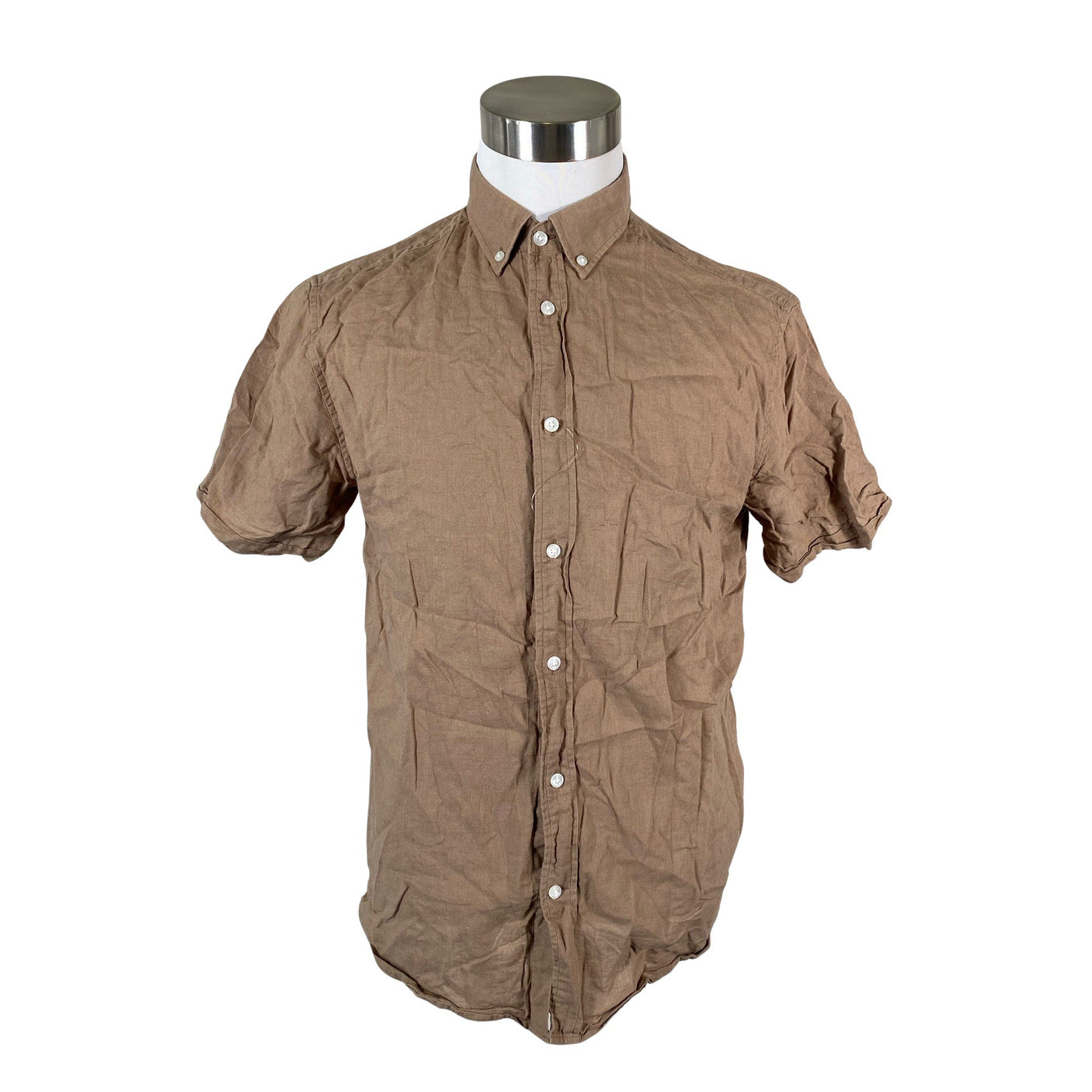 Unisex These Glory Days - Collared shirt, size L - Brown (1)