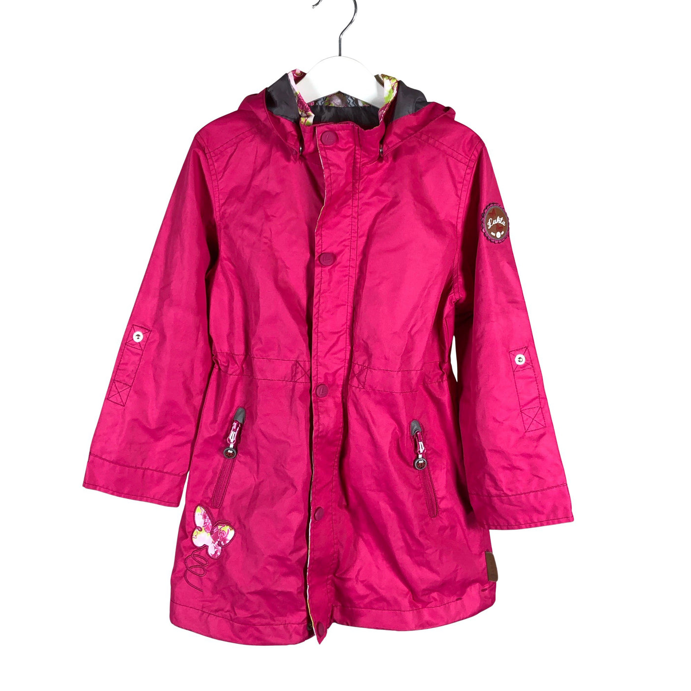Unisex Luhta - Spring/Fall jacket, size 110 - 116 - Pink (1)