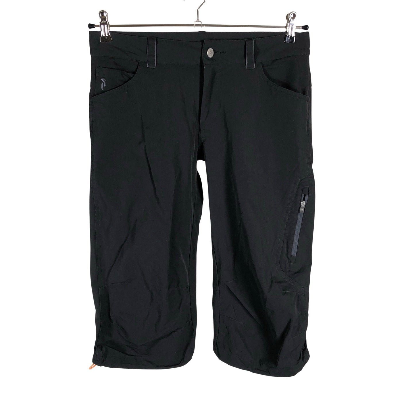 Unisex Peak Performance - Sports capri pants, size 36 - Black (1)