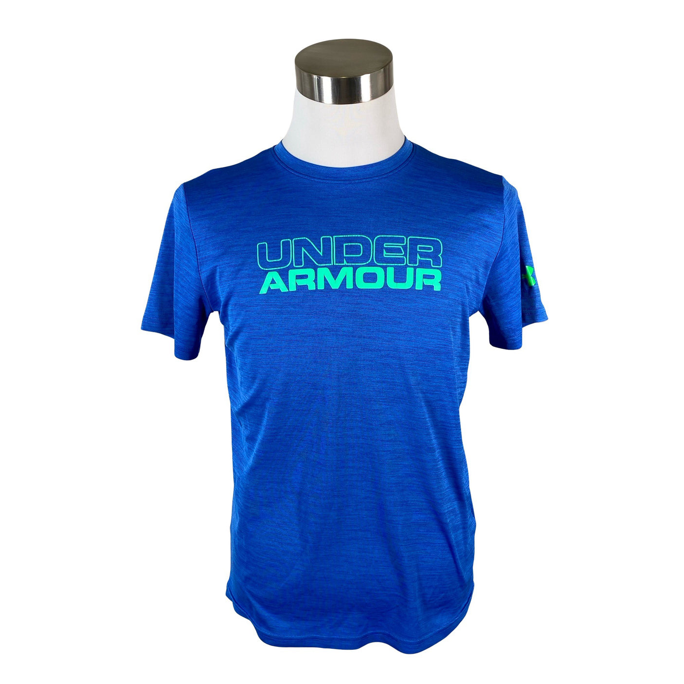 Unisex Under Armour - Sports shirt, short sleeve, size XL - Blue (1)