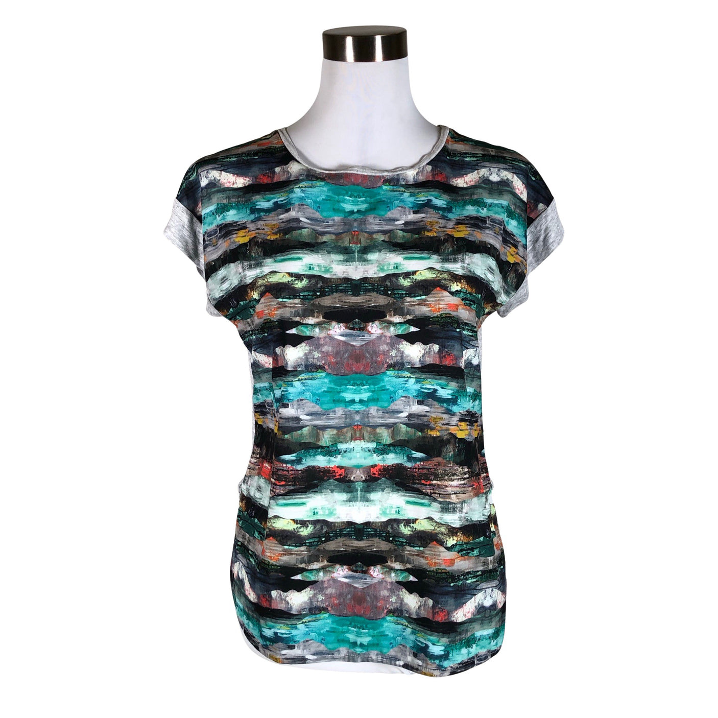 Unisex Lindex - T-shirt, size 36 - Gray (1)