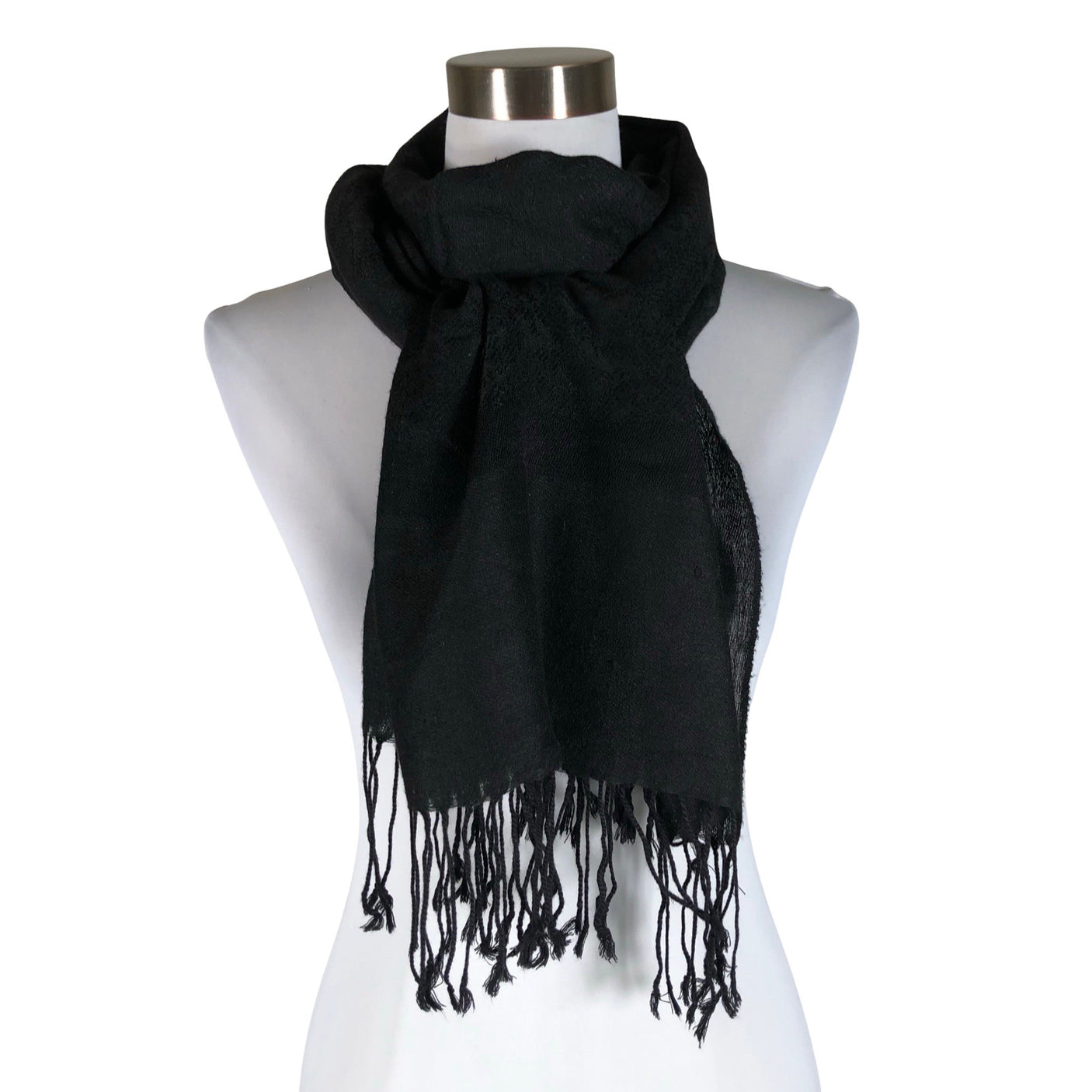 Unisex Pashmina - Scarf, size Maxi - Black (1)