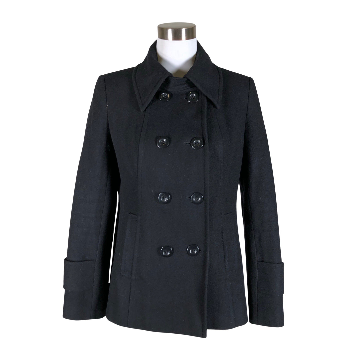 Unisex Your Face - Wool coat, size 36 - Black (1)
