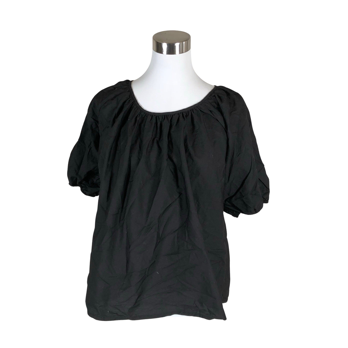 Unisex Nanso - Short-sleeved blouse, size 40 - Black (1)