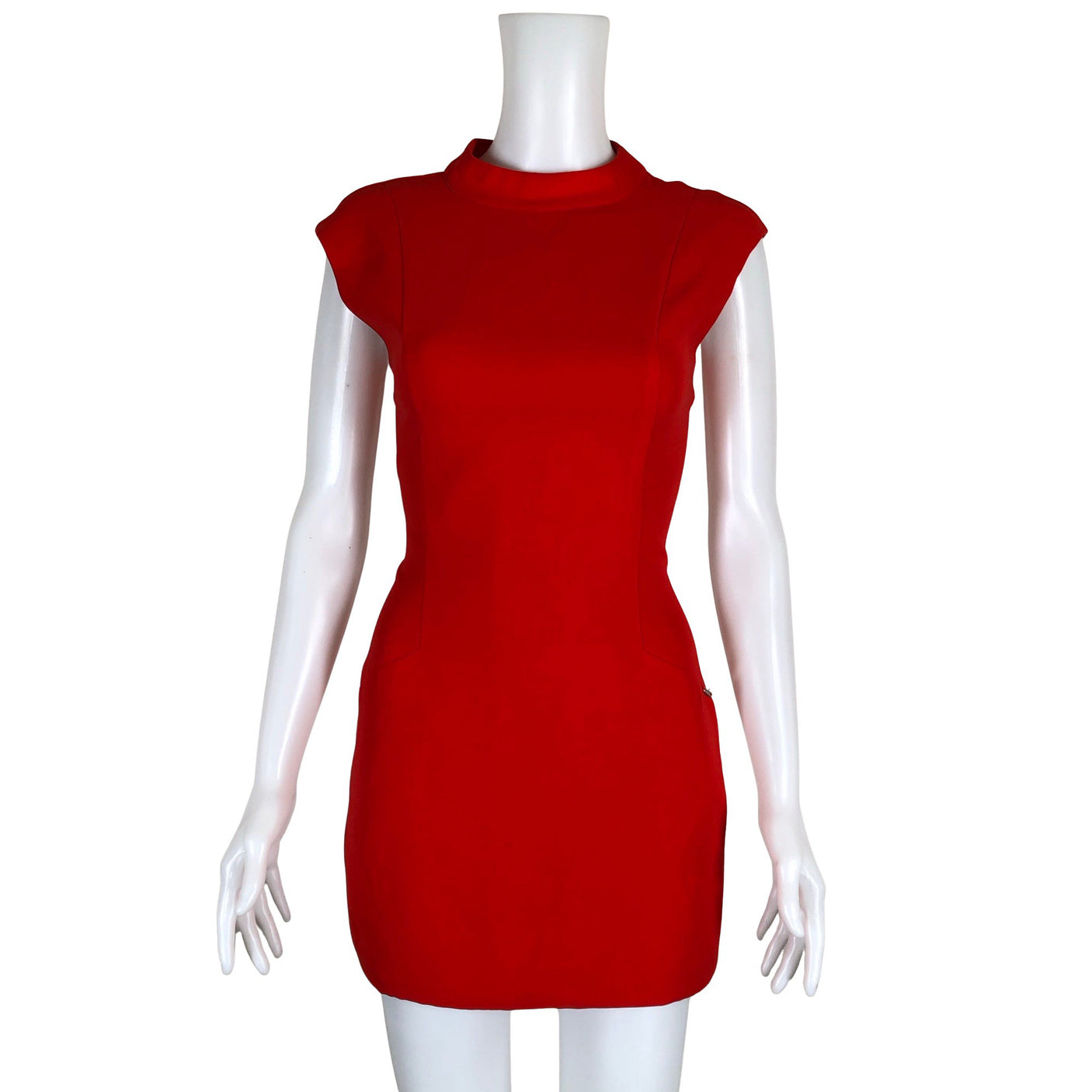 Unisex Marciano by Guess - Schiffon dress, size 34 - Red (1)