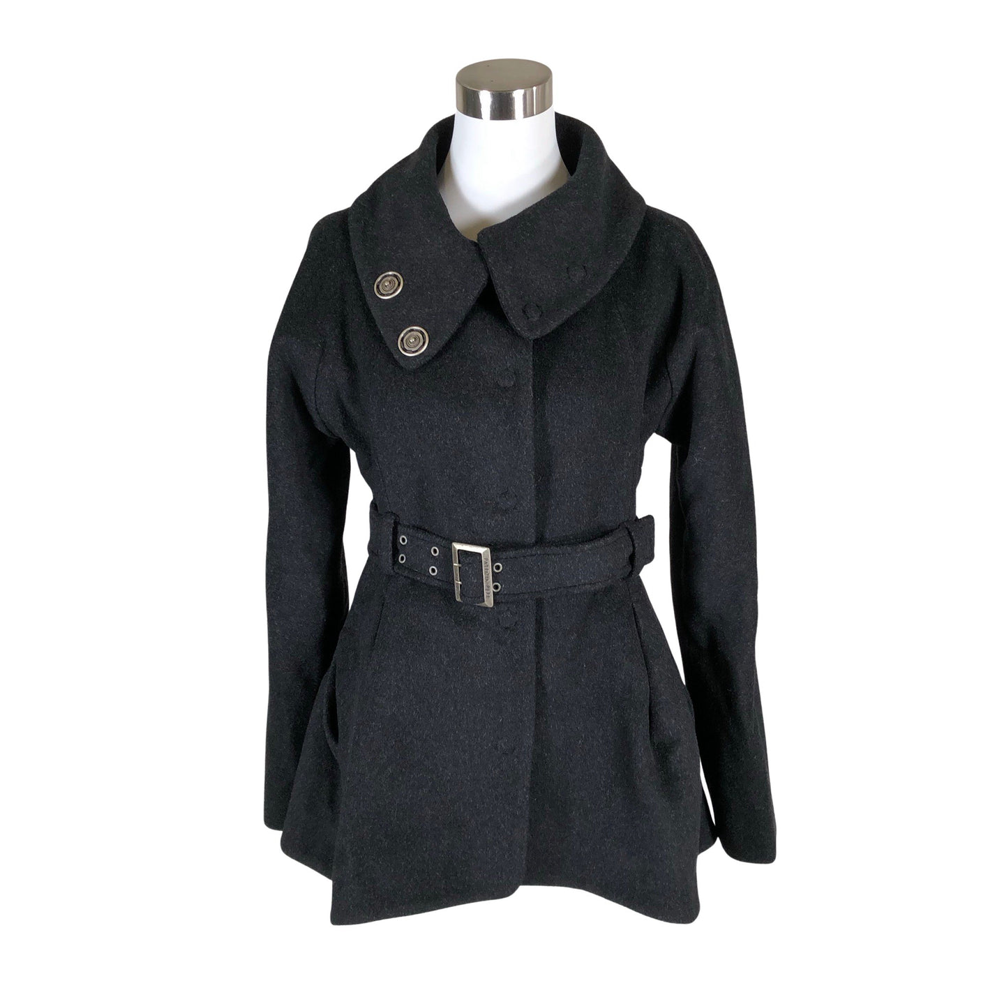 Unisex Patrizia Pepe - Wool coat, size 38 - Gray (1)