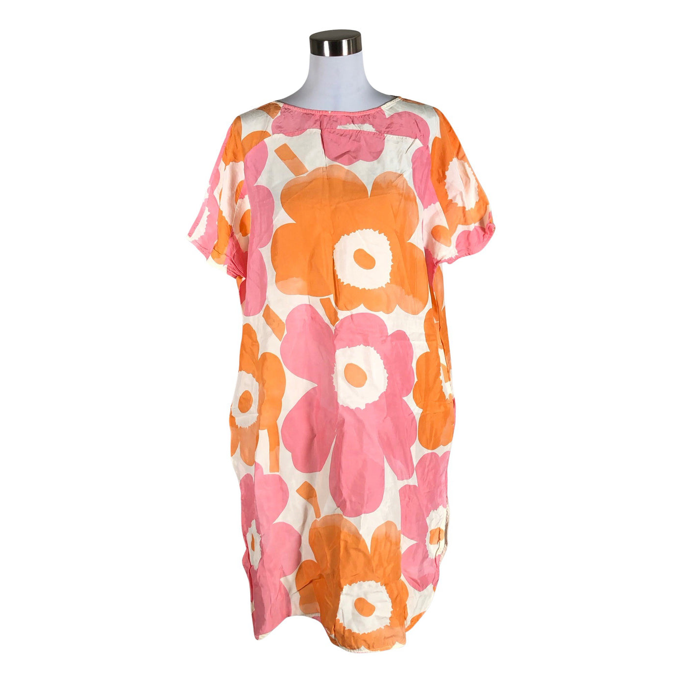 Unisex Marimekko - Schiffon dress, size 40 - Light pink (1)