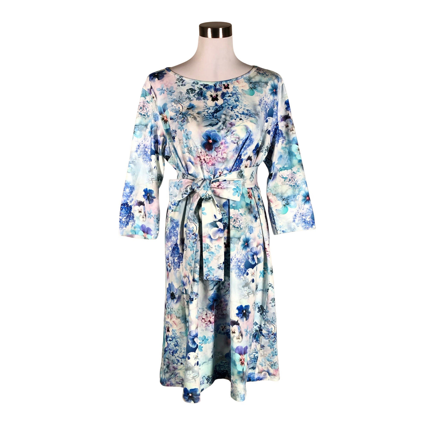 Unisex Nakoa - Tricot dress, size 40 - Light blue (1)