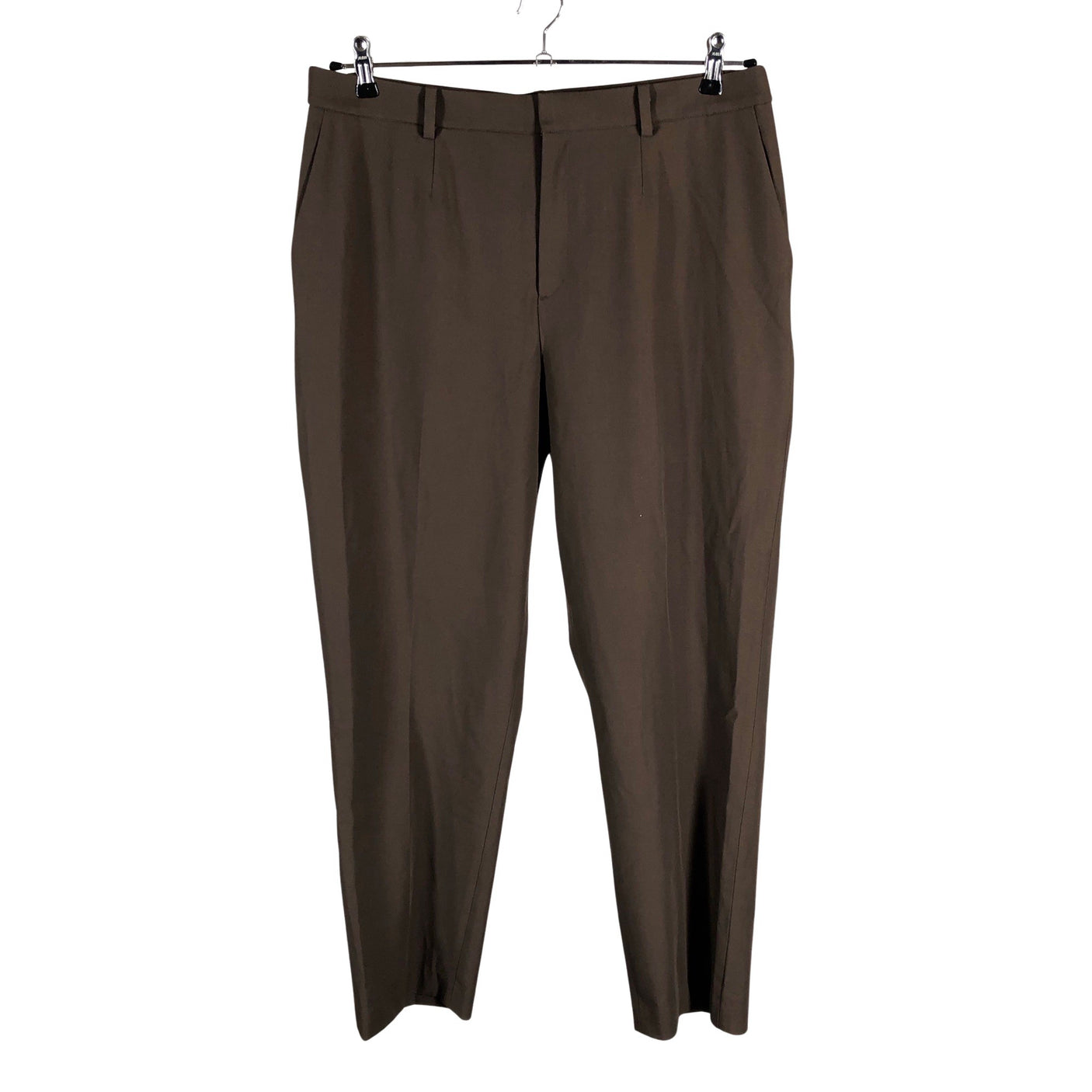 Unisex Uniqlo - Straight leg trousers, size 42 - Brown (1)