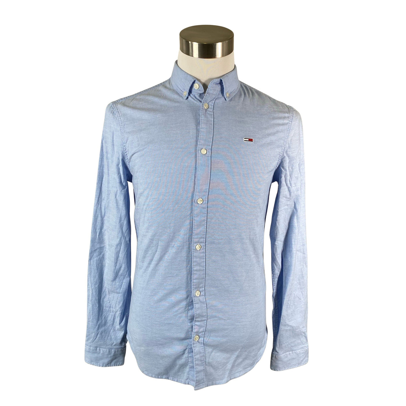 Unisex Tommy Jeans (Tommy Hilfiger) - Collared shirt, size S - Light blue (1)