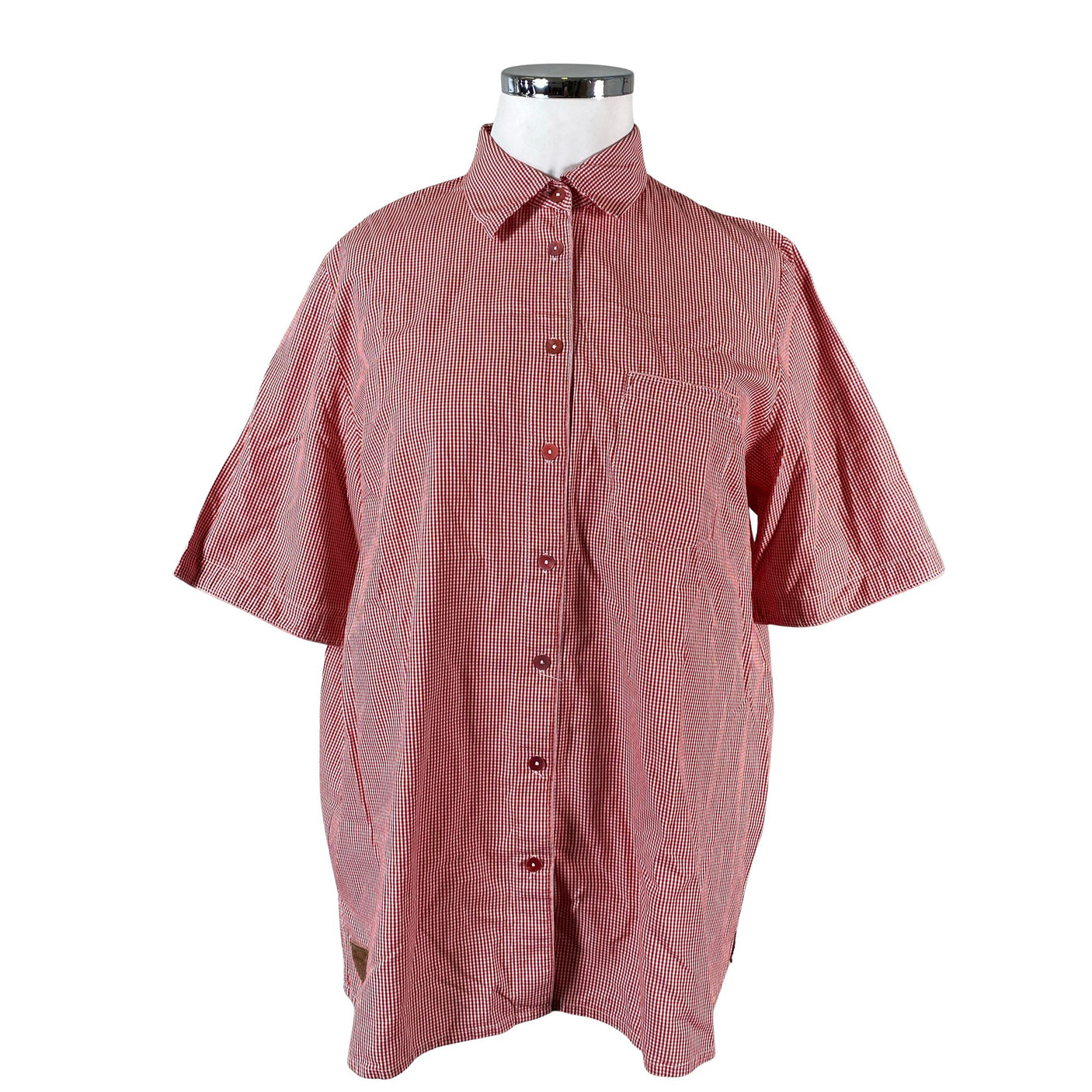 Unisex LauRie - Collared shirt, size 48 - Red (1)