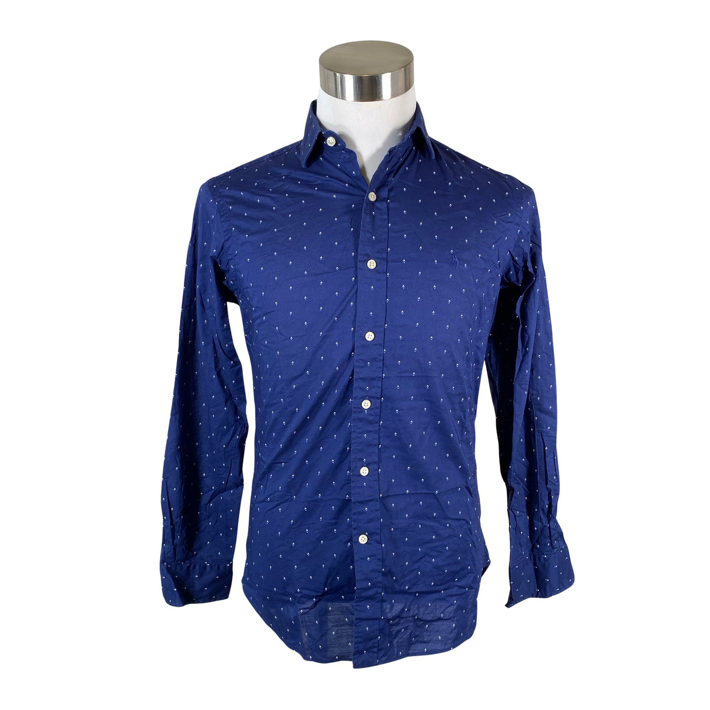 Unisex Polo Ralph Lauren - Collared shirt, size XS - Blue (1)