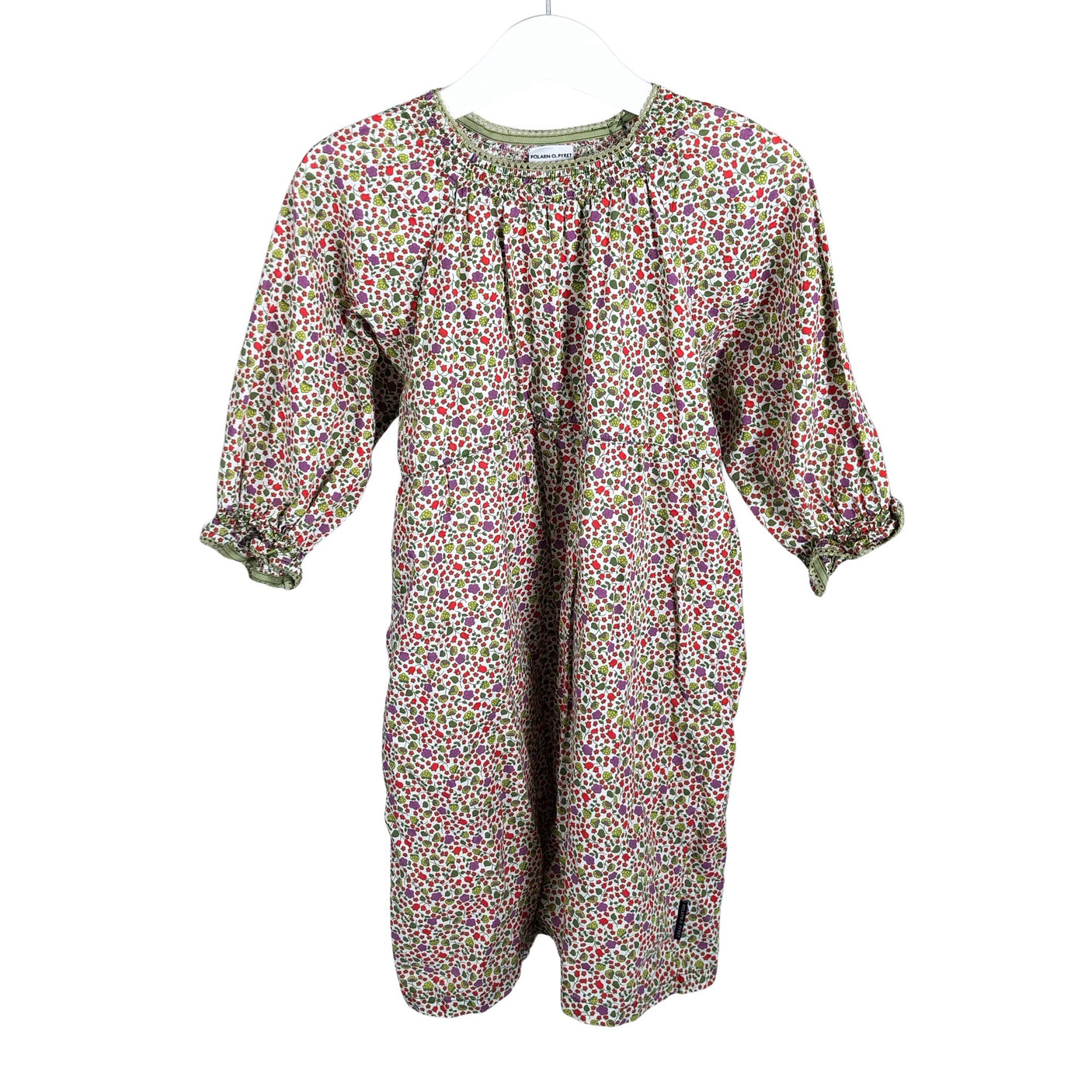 Unisex Polarn O. Pyret - Dress, size 110 - 116 - White (1)