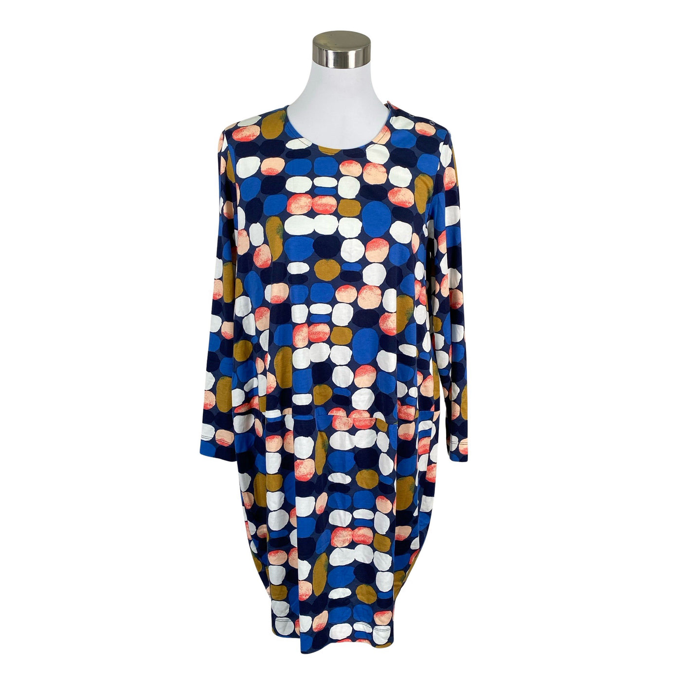Unisex Marimekko - Tricot dress, size 38 - Blue (1)