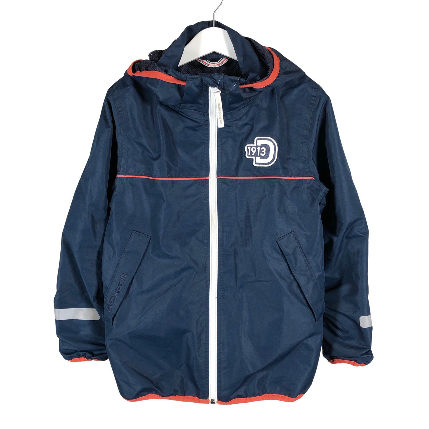 Unisex Didriksons - Spring/Fall jacket, size 122 - 128 - Blue (1)
