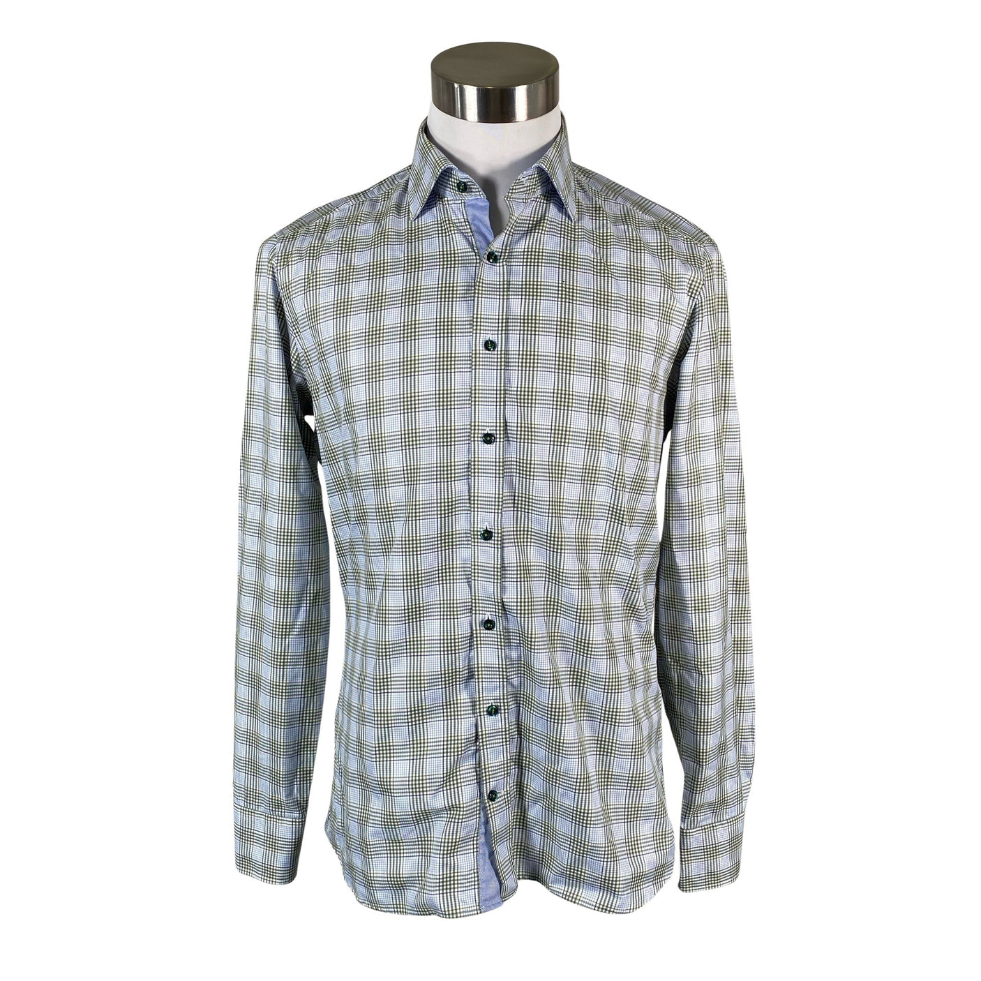Unisex Stenströms - Collared shirt, size L - White (1)