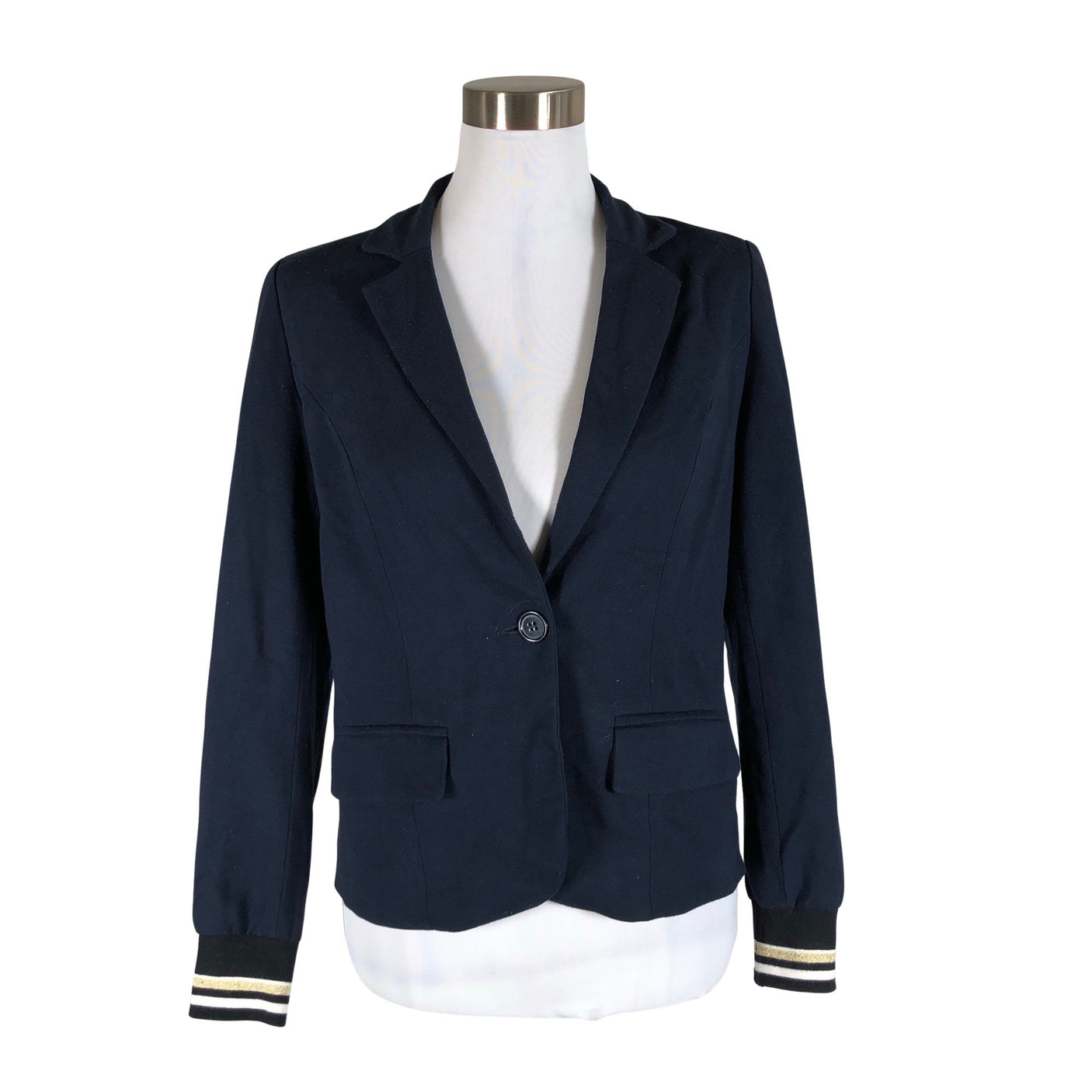 Unisex In Front - Sweat jacket, size 36 - Blue (1)