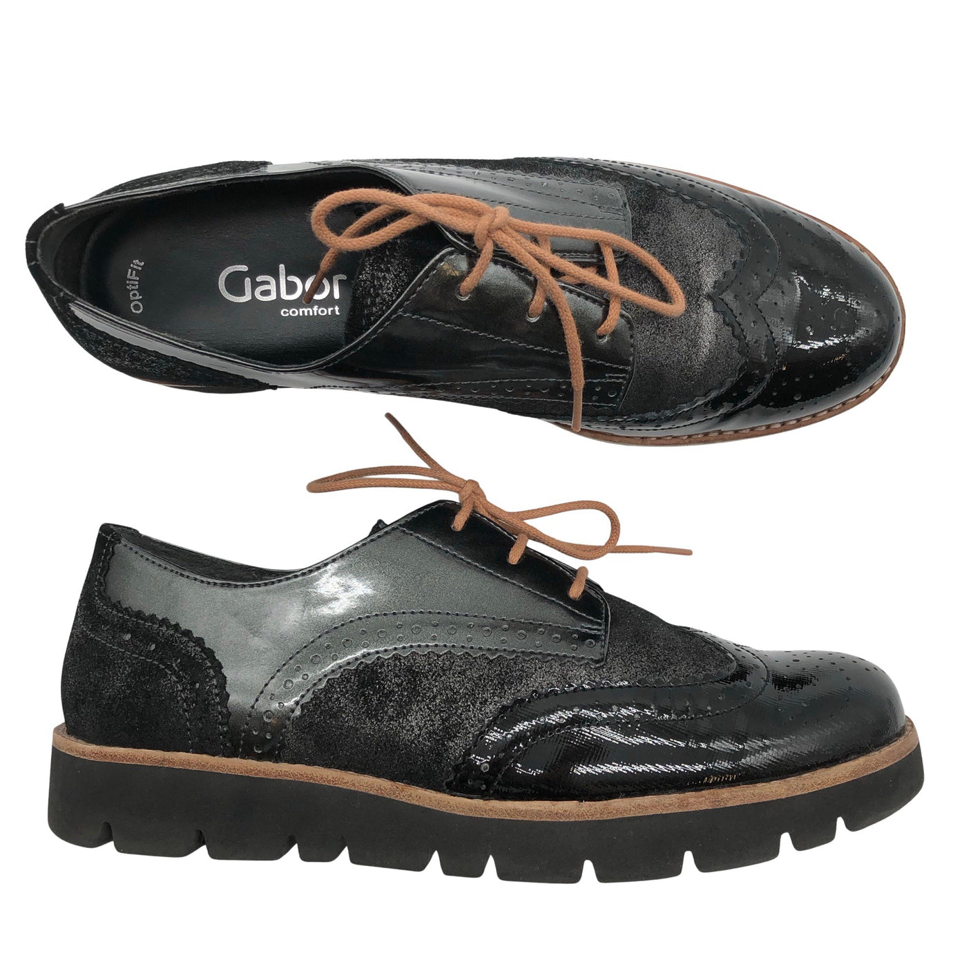 Unisex Gabor - Walking shoes, size 38 - Black (1)