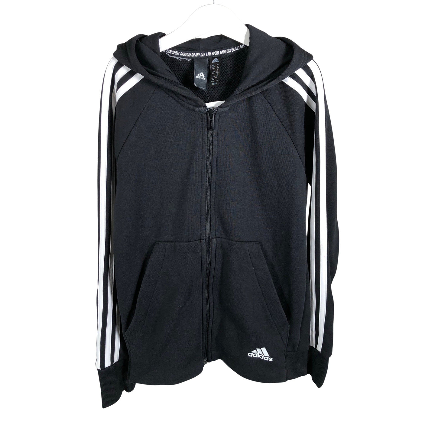 Unisex Adidas - Hoodie, size 146 - 152 - Black (1)