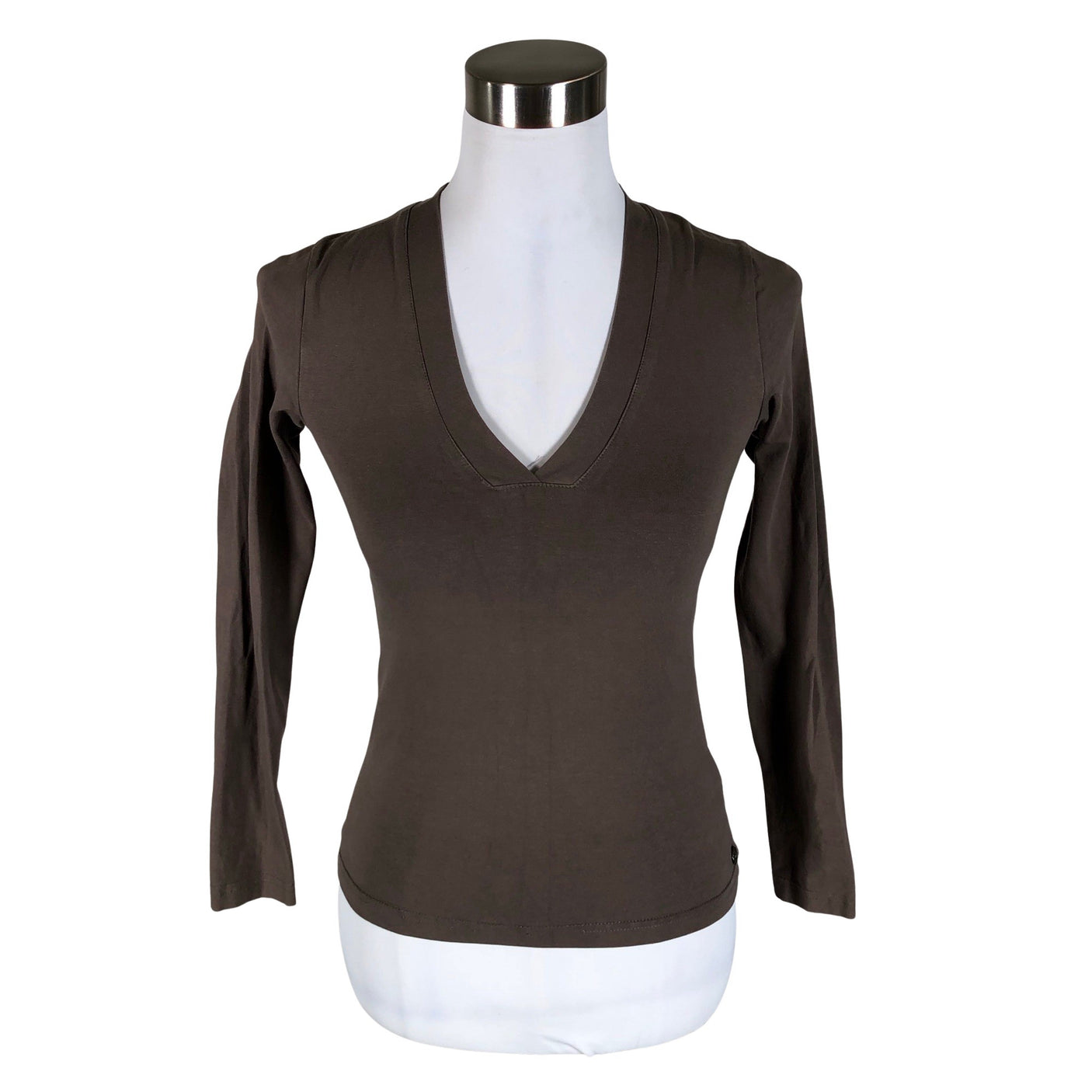 Unisex Claire.dk - Tricot shirt, size 34 - Brown (1)