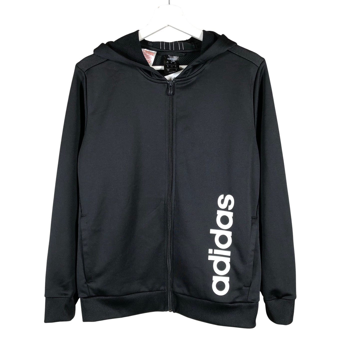 Unisex Adidas - Track jacket, size 158 - 164 - Black (1)