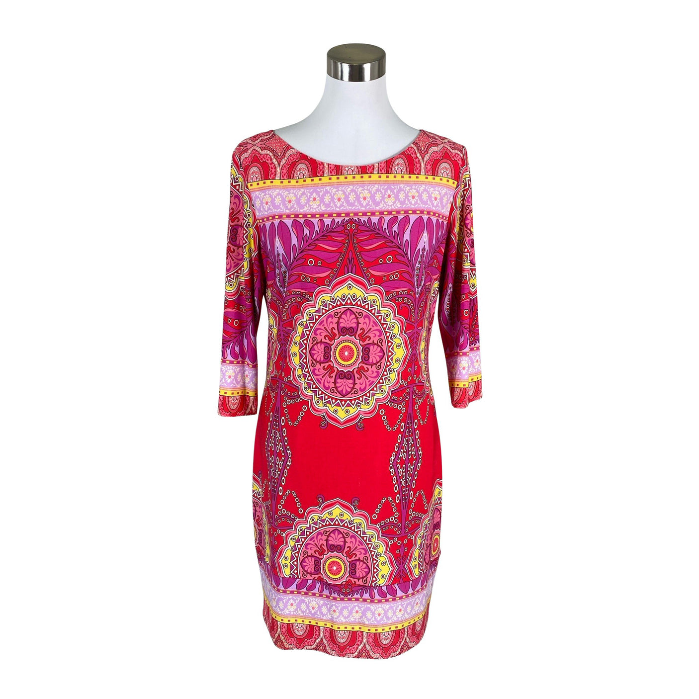 Unisex Joseph Ribkoff - Tricot dress, size 38 - Pink (1)